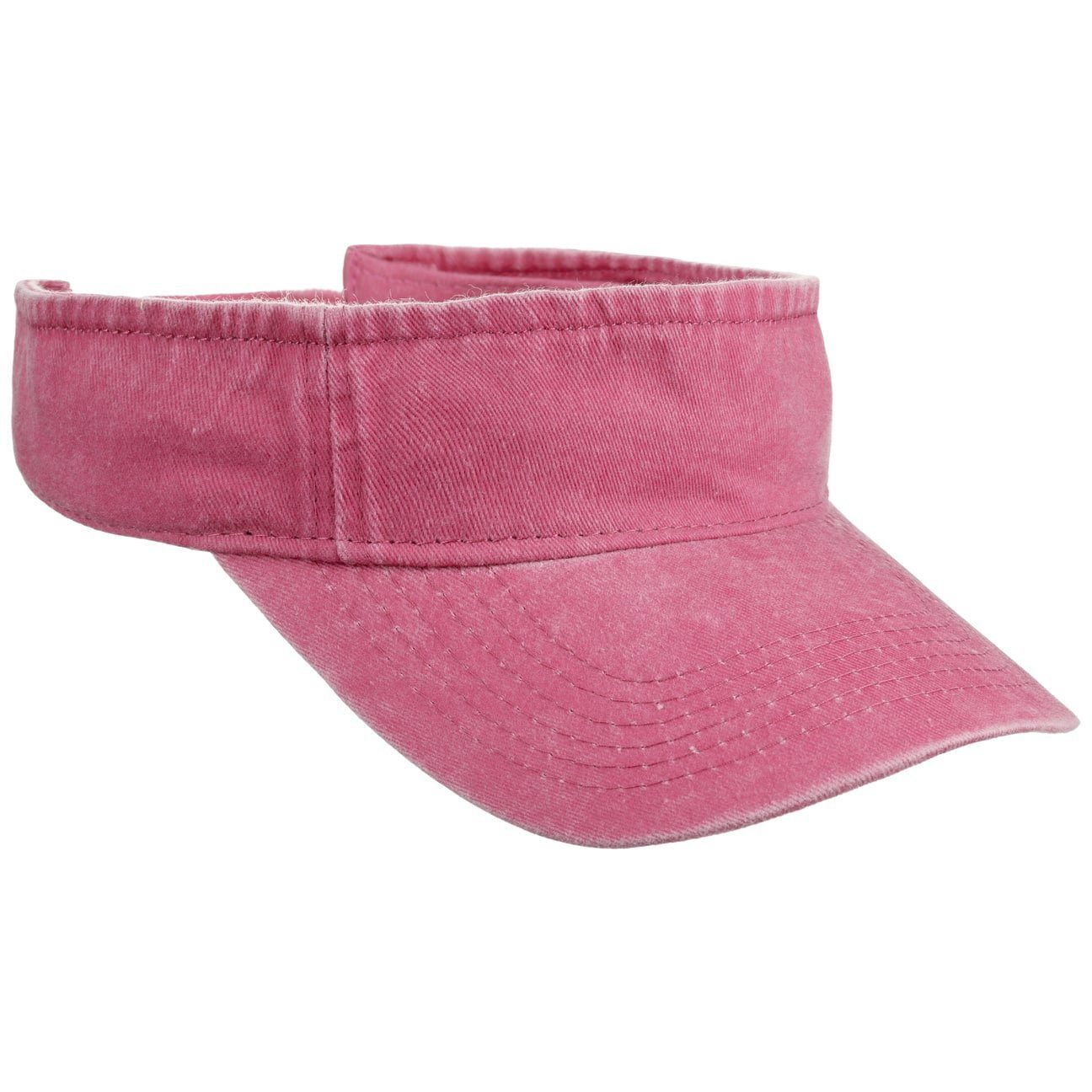 mit pink Lipodo Schirm (1-St) Sonnenvisor Visor