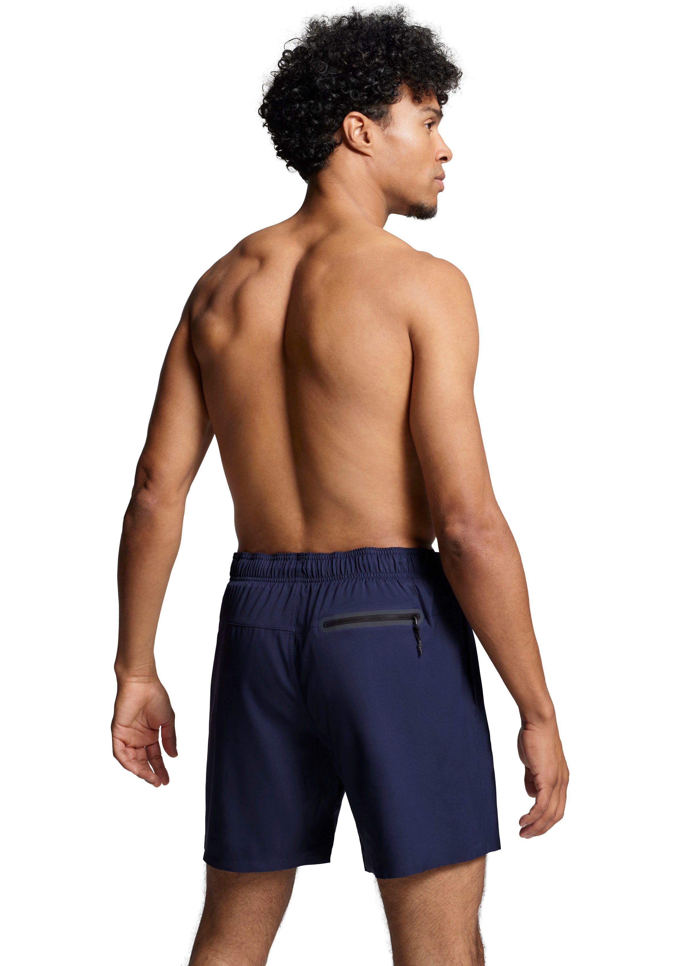 PUMA Badeshorts PUMA SWIM MEN MID SHORTS 1P High-Tech Reißverschluss an der Gesäßtasche, Seitentaschen – Bild 4 von 5