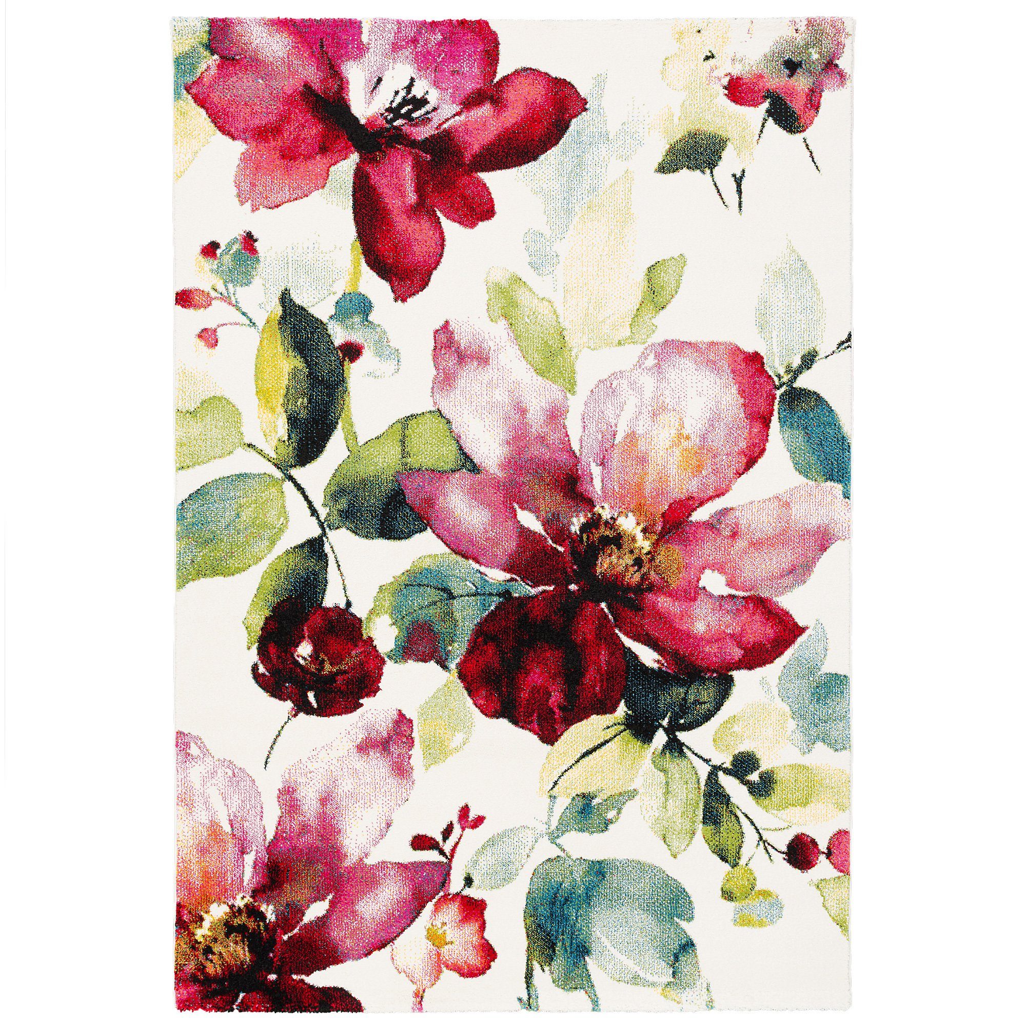 Pergamon Designteppich Designer Teppich Brilliant Blumen, günstig online kaufen