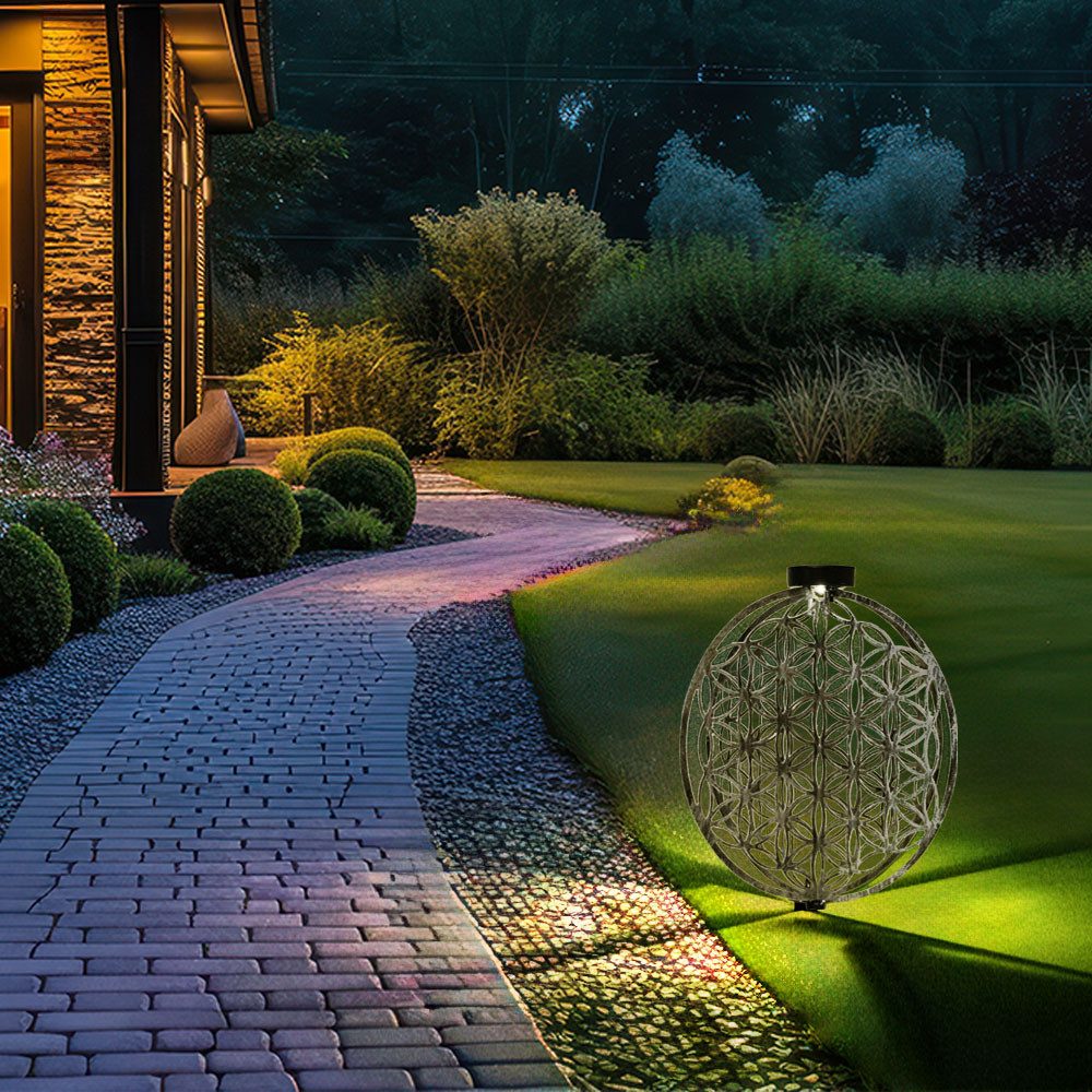 GLOBO LIGHTING LED Solarleuchte, LED-Leuchtmittel fest günstig online kaufen