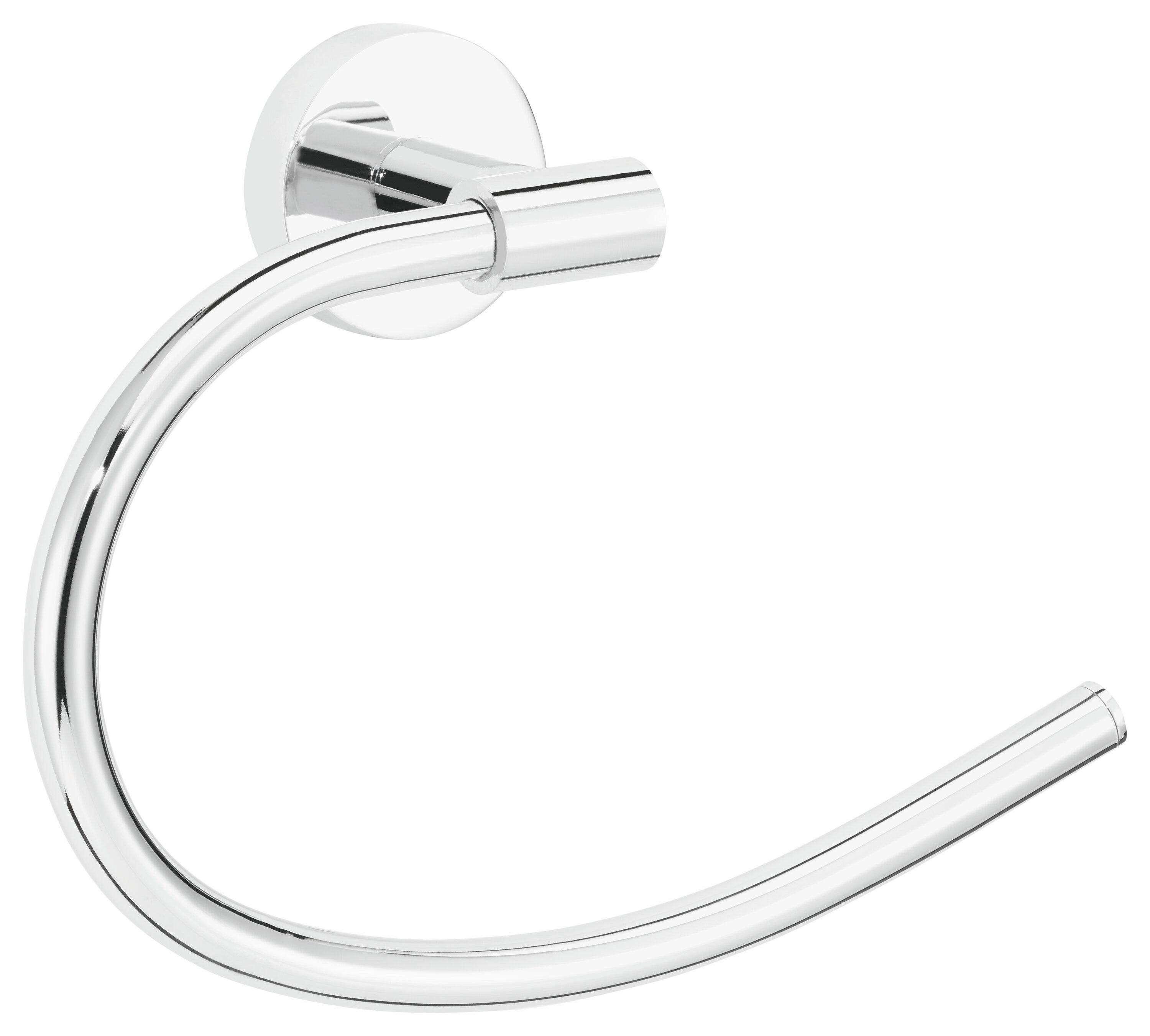tesa Handtuchring 1x tesa EXXCELLENT Handtuchring, chrom 6,2 cm : 20,3 cm : 15 cm