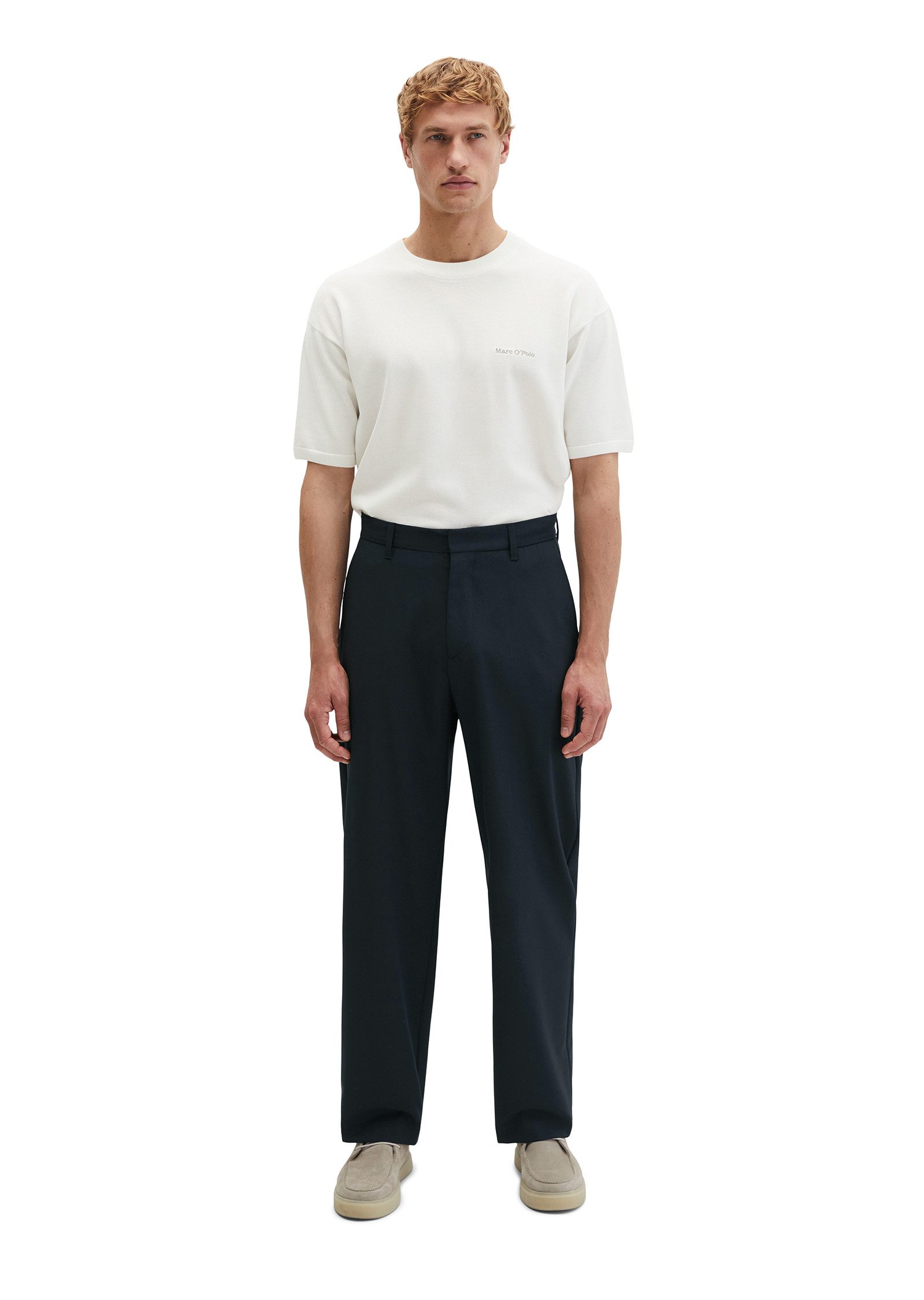 Marc O'Polo Stoffhose DFB Travel Collection Model: MOSSBO, aus leichtem Technical Wool Blend – Bild 5 von 5