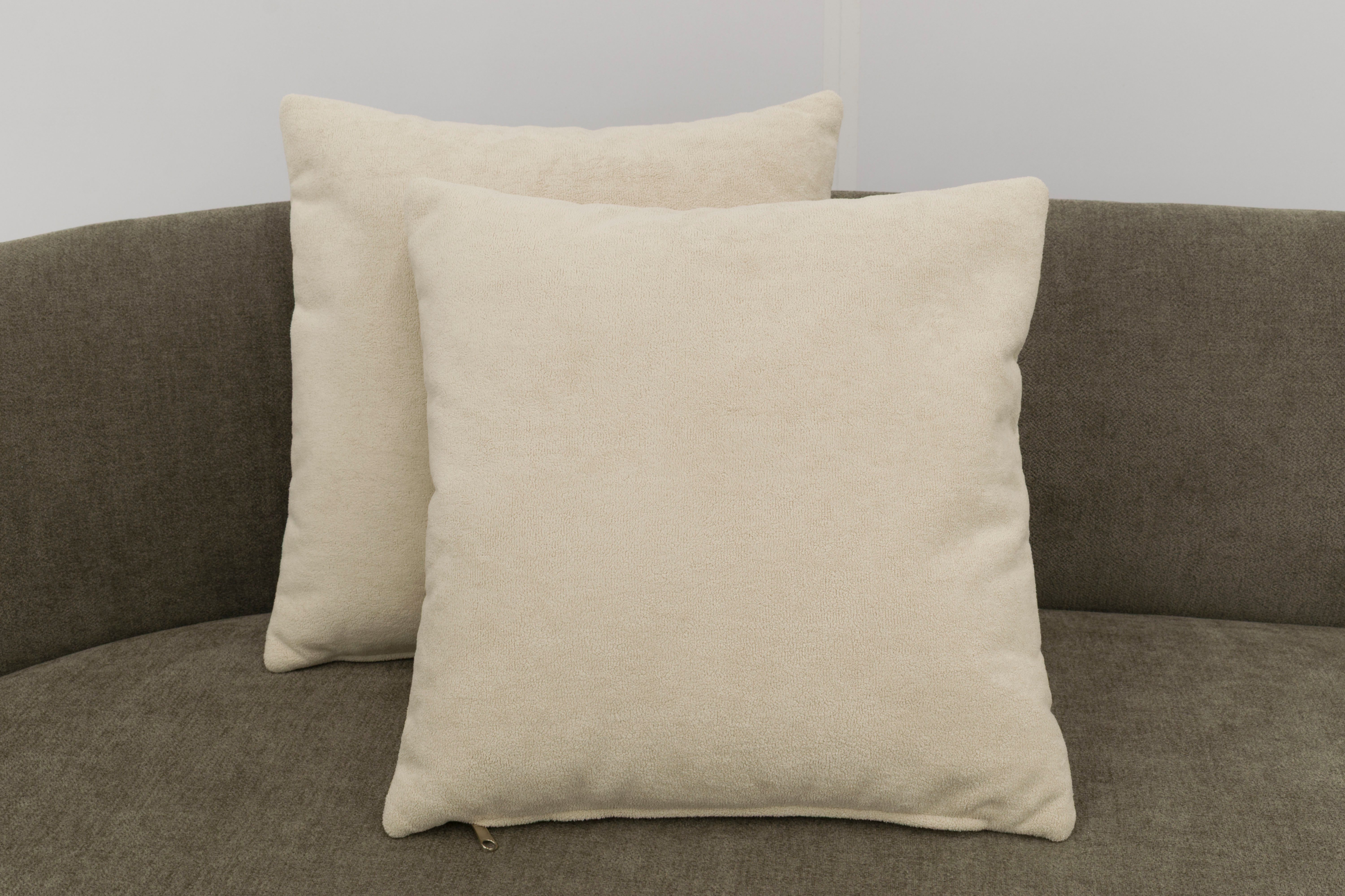 OTTO home Dekokissen Langelland, Dekokissen mit Füllung, Sofakissen 2er Set 40x40cm