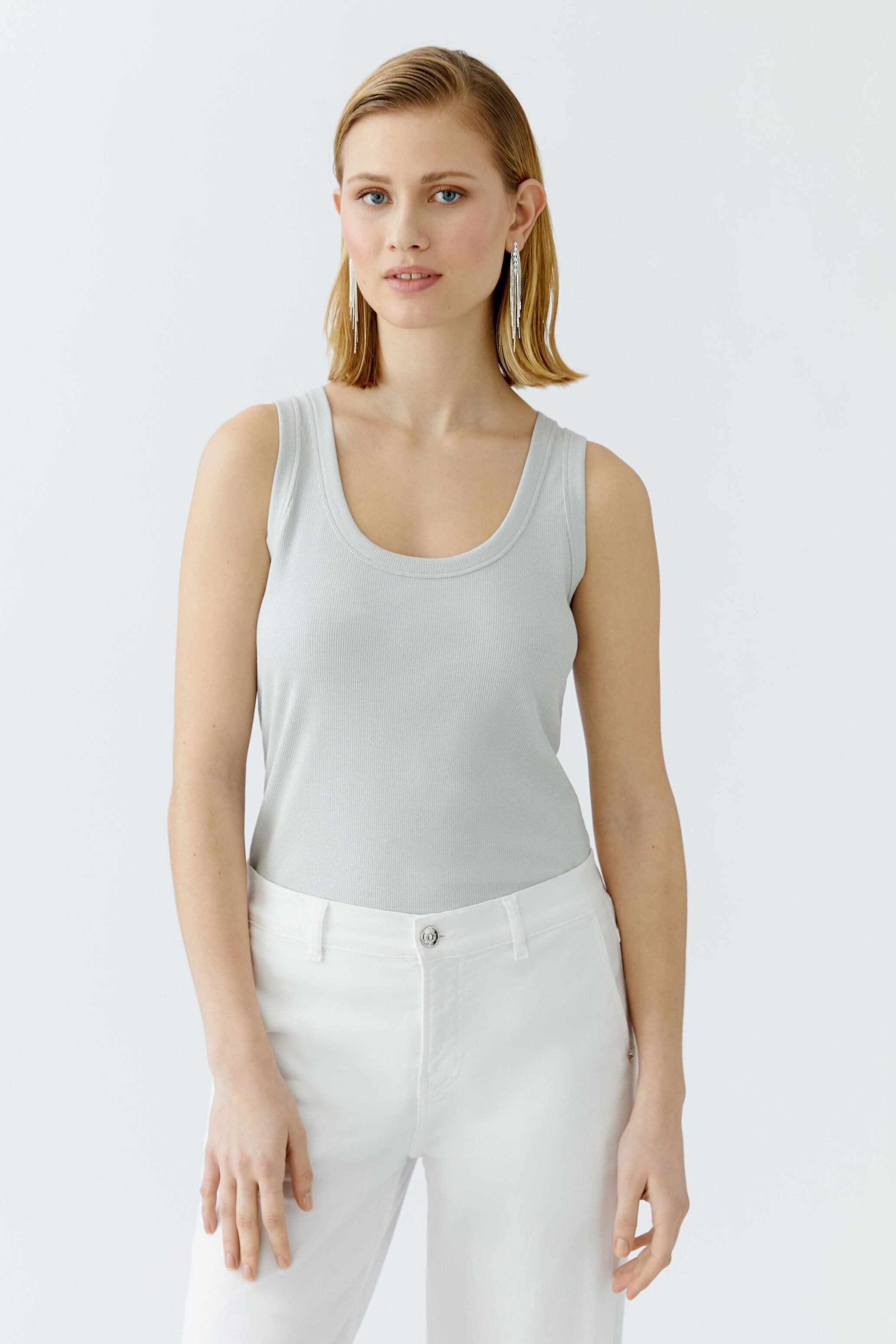 Oui Trägertop Tank Top Viskose mit günstig online kaufen