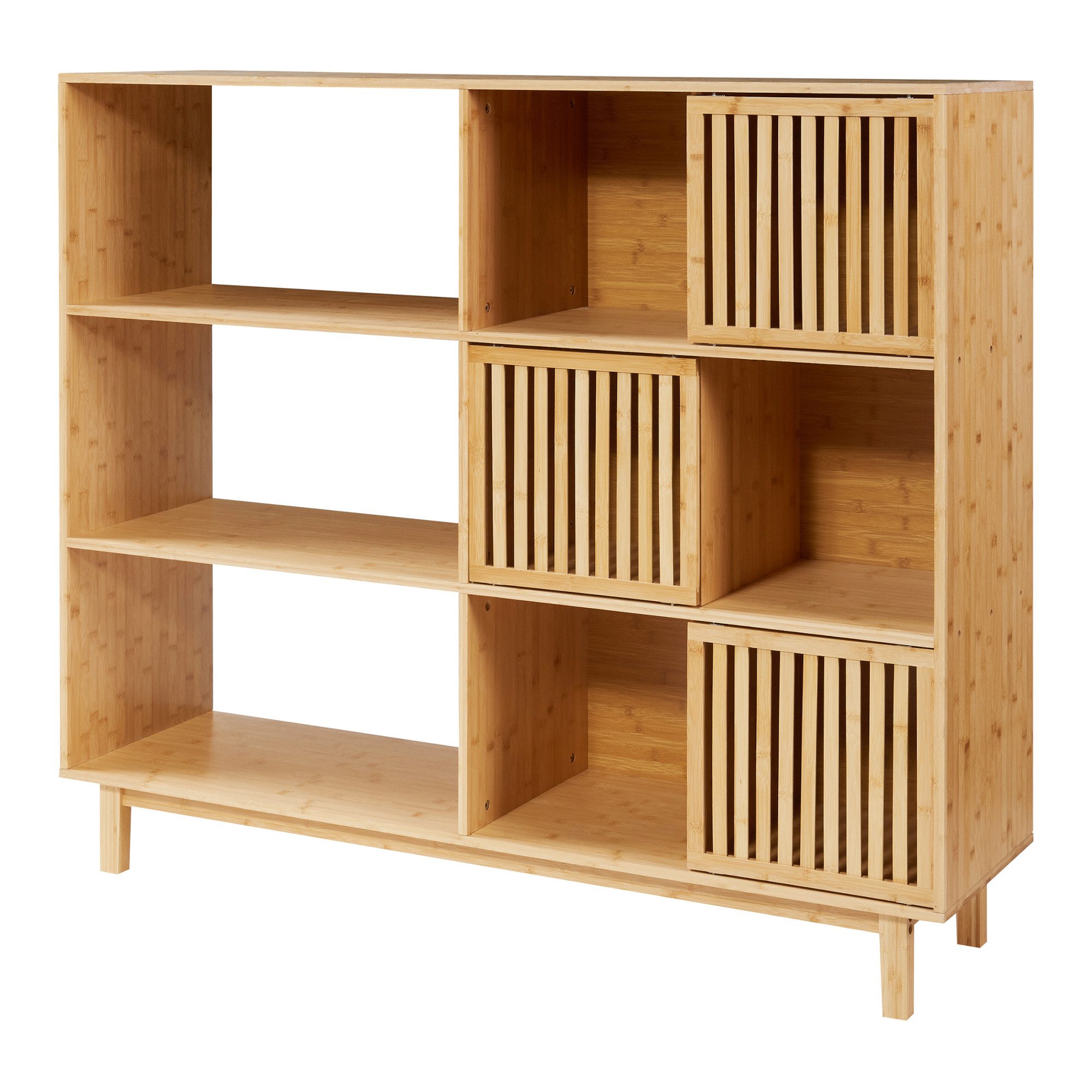 en.casa Bücherregal, »Ypäjä« 128 x 147 günstig online kaufen