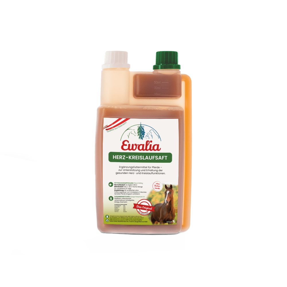 Tierpräparate Ewalia Herz-Kreislaufsaft (1L Flasche)