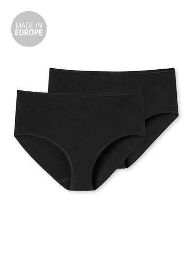 Schiesser Midislip 95/5 (2-St) Midi-slip panty-s shorts
