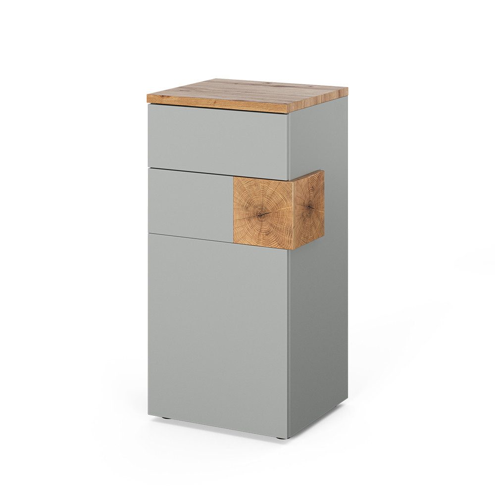 Vicco Midischrank Eden, Grau/Artisan, 40 x 84 cm (1-St)