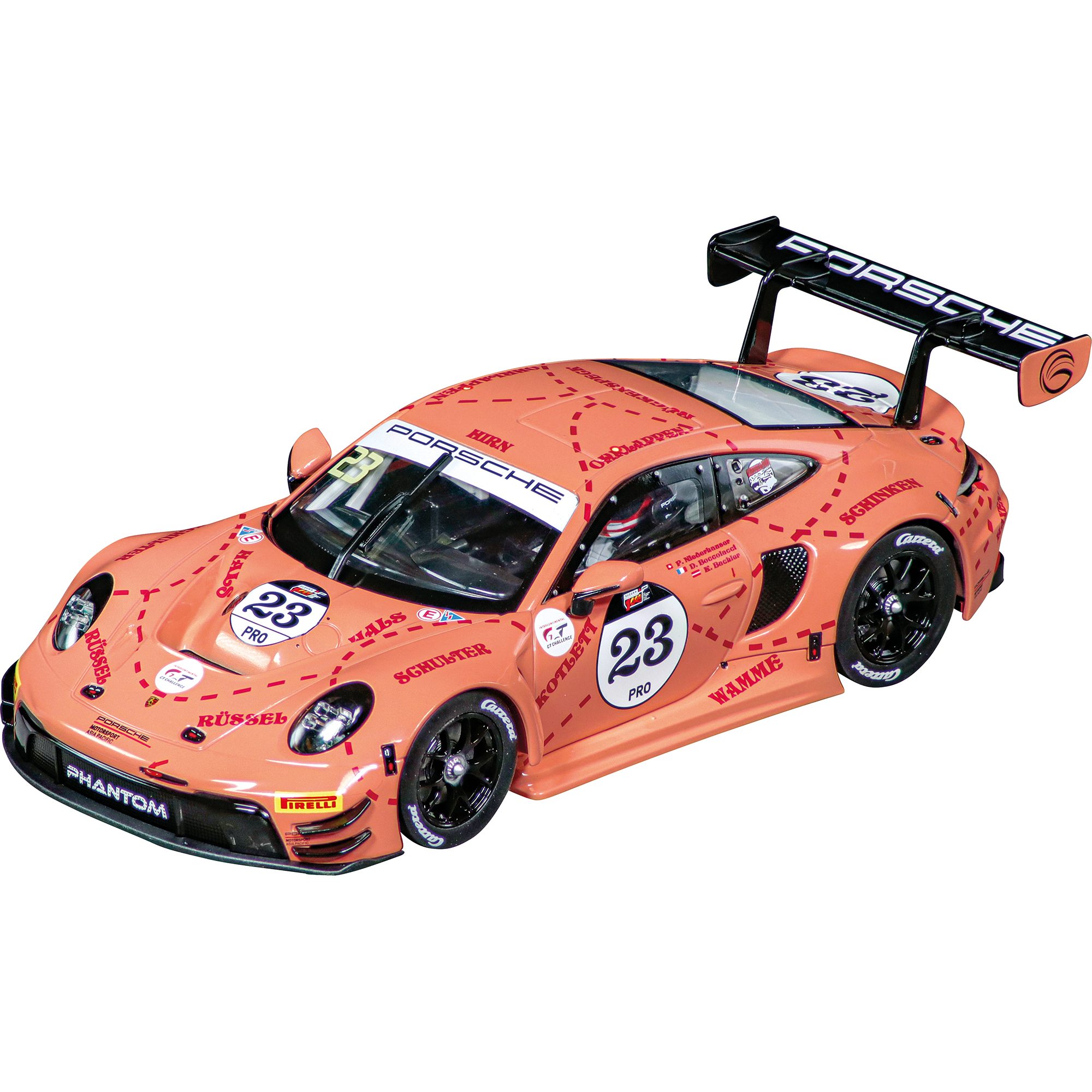 Carrera® Spielzeug-Auto Carrera DIGITAL 124 Porsche 911 GT3 R "Phantom Global Racing, No.23"