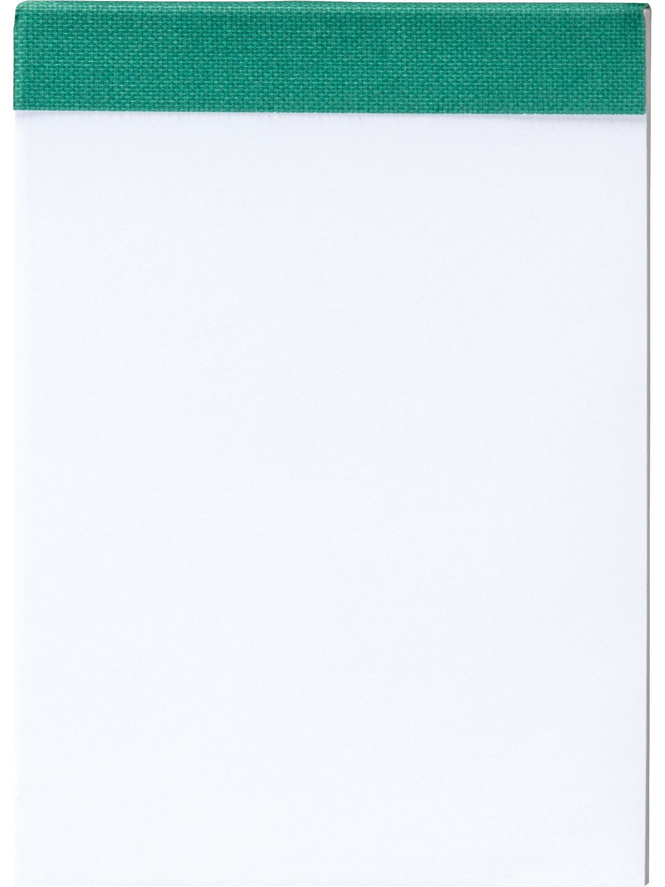 Baier & Schneider Notizblock Notizblock 50 Blatt unliniert A7 grün
