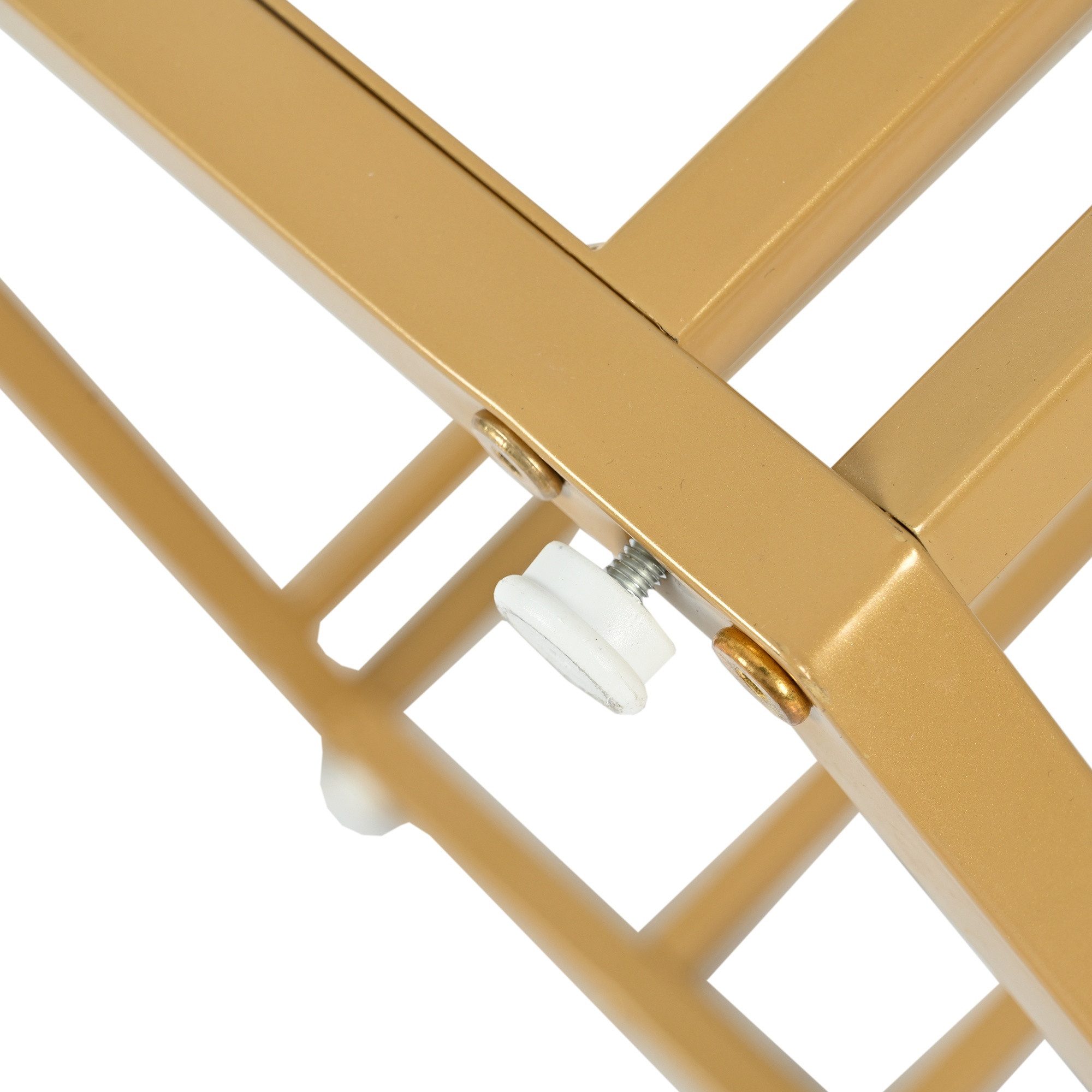 IDEASY Esstisch Sechseckiger Marmor-Esstisch mit goldenem Metallgestell, Schlichter Couchtisch für Ess- & Wohnzimmer