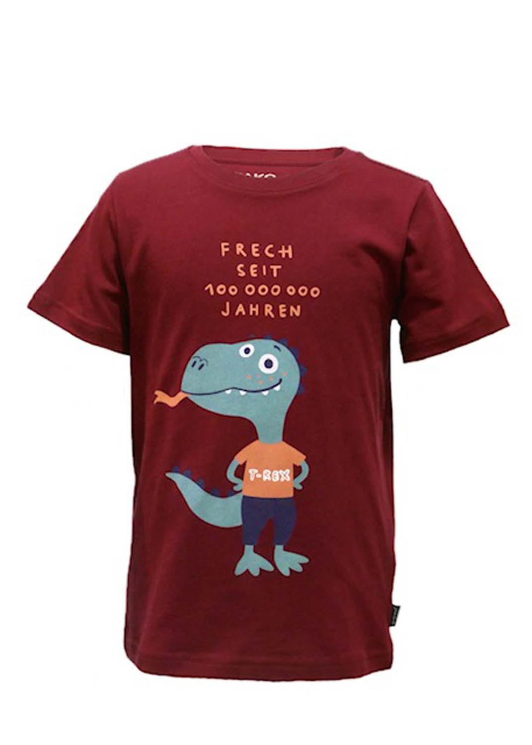 JAKO-O Print-Shirt JAKO-O Kinder T-Shirt mit tierisch frechem Print, biking red