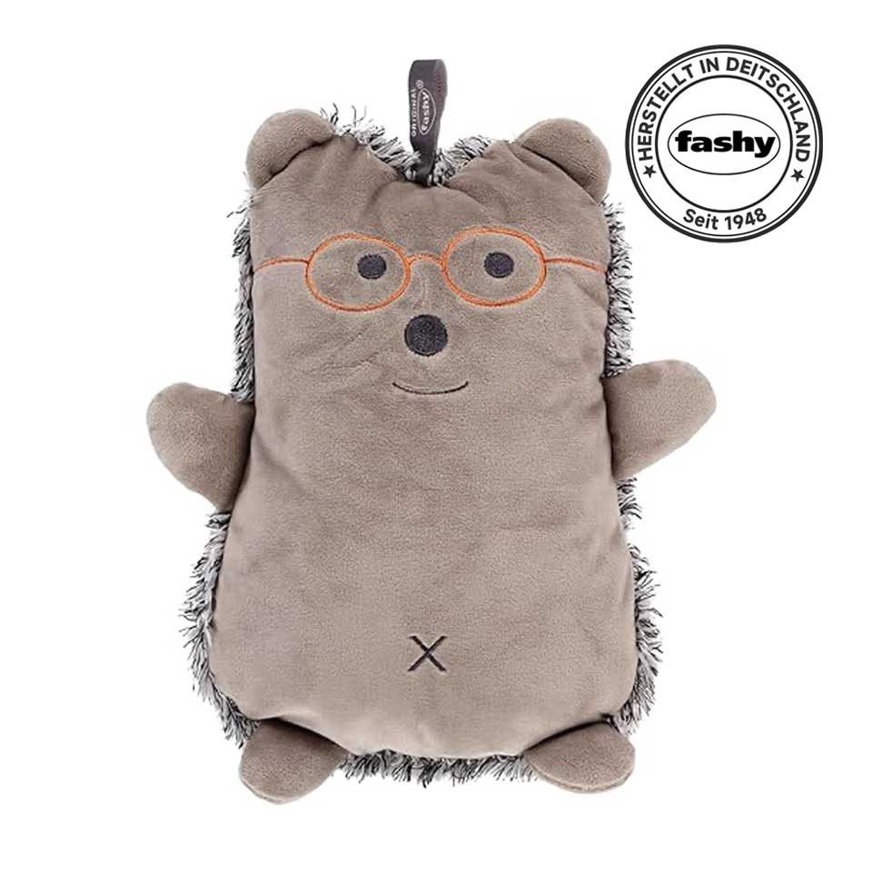 Fashy Wärmflasche fashy litte stars Kuscheltier Igel "Ingo" mit 0,8 L Wärmflasche