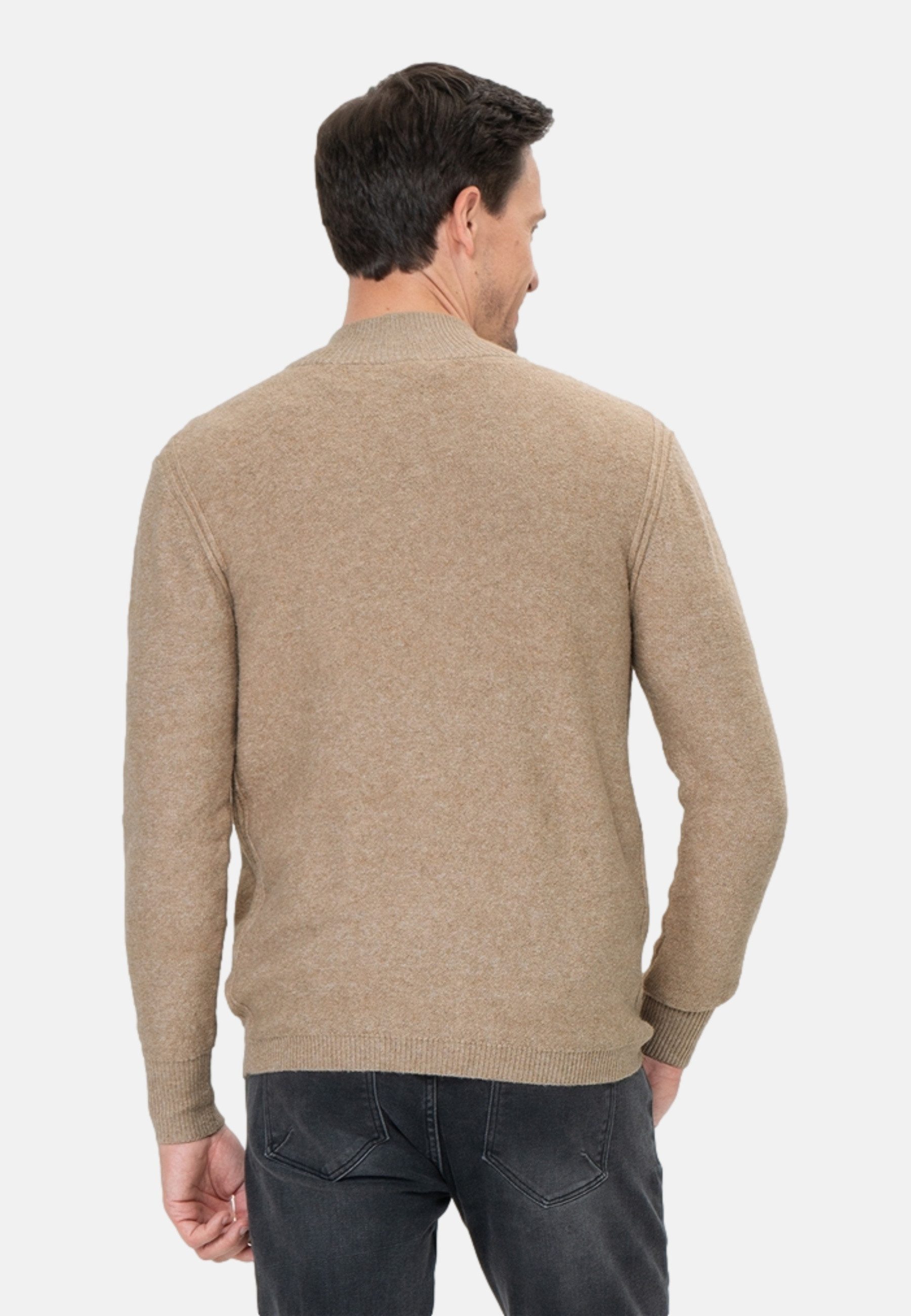 Key Largo Cardigan Strickjacke Elevator Cardigan Reißverschluss (1-tlg)