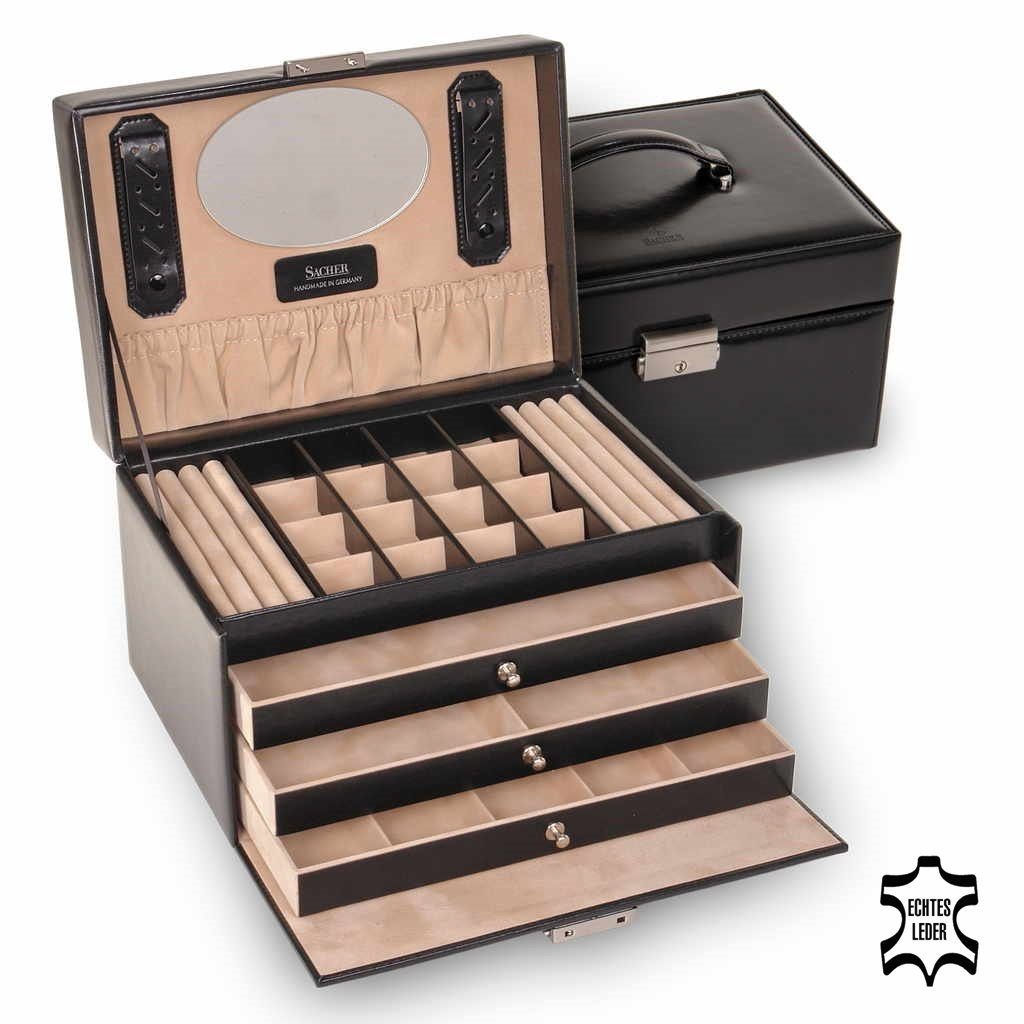 Sacher Schmuckkasten Lena, Handgefertigt in Deutschland günstig online kaufen