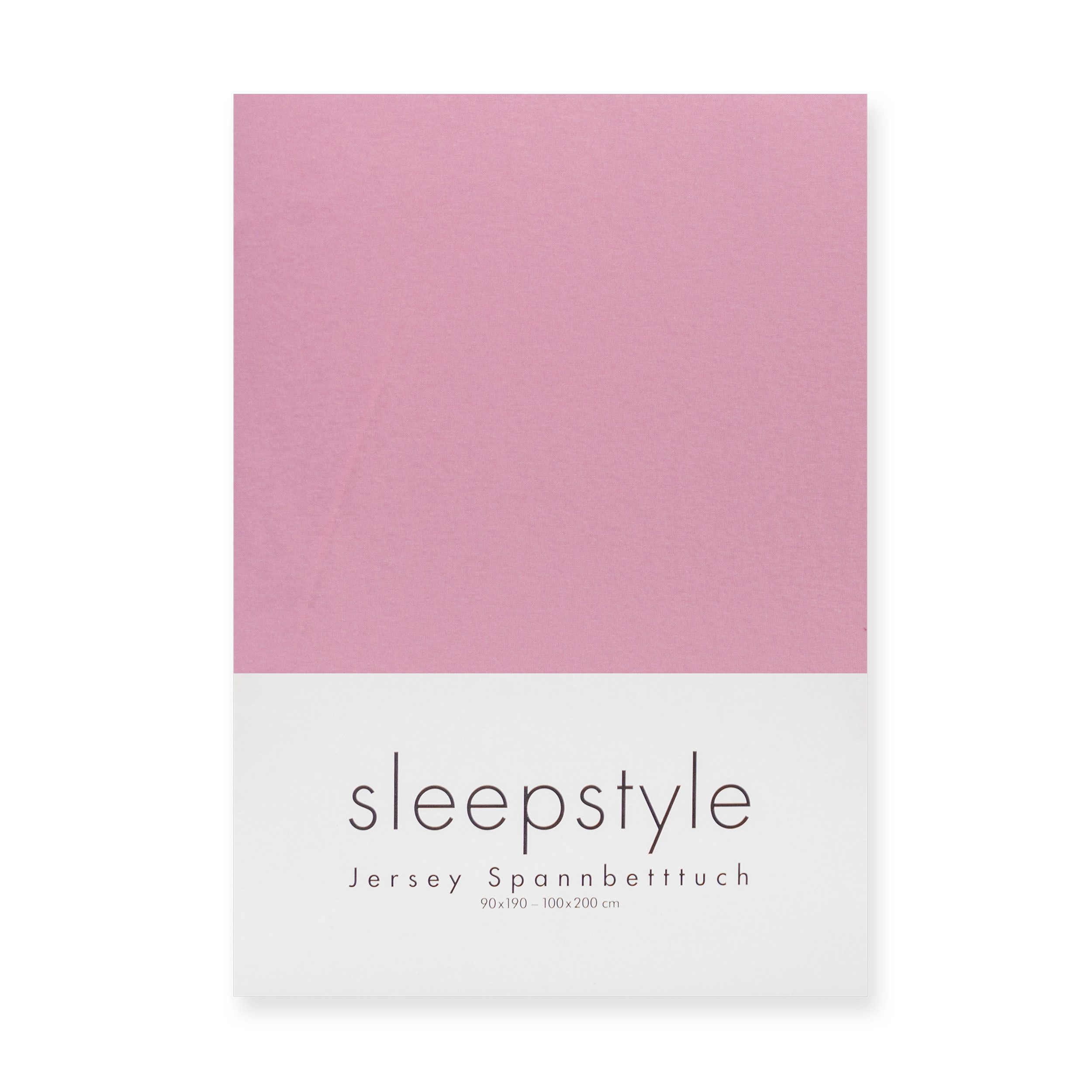 Sleepstyle Spannbettlaken SleepStyle, Jersey, Gummizug: rundum, günstig online kaufen