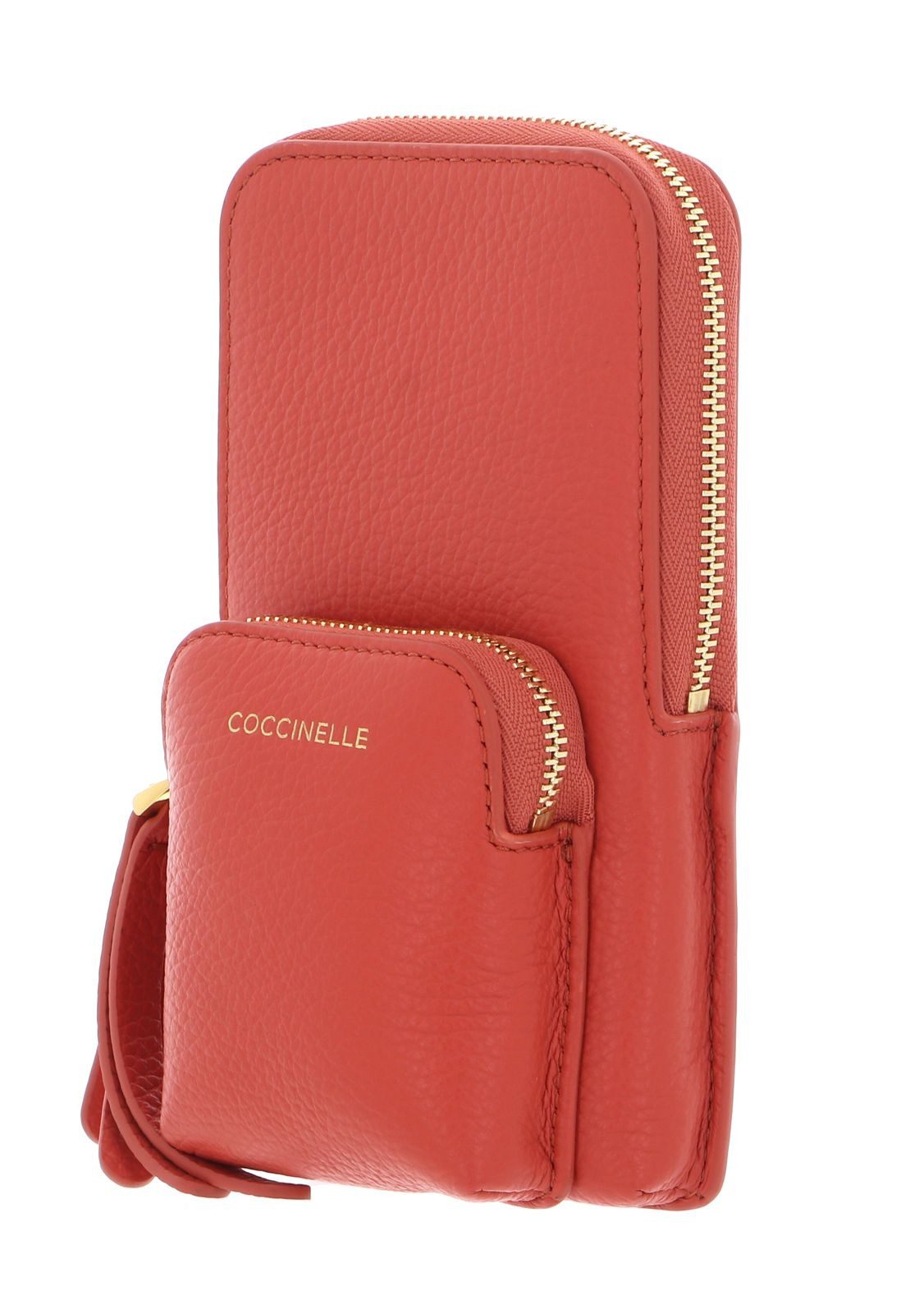COCCINELLE Handytasche Hi-Tech Phone Bag, aus echtem Rindsleder