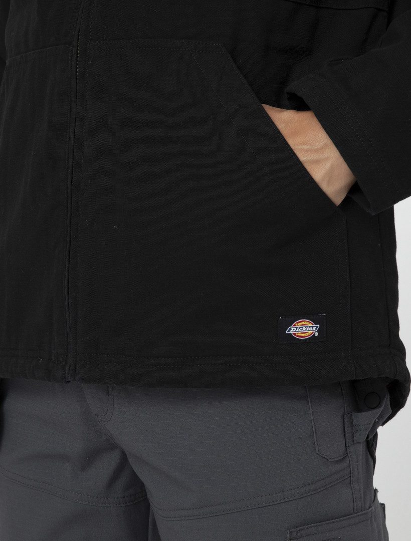 Dickies Arbeitsjacke Dickies Workwear Jacken SHERPA LINED HOODED DUCK JACKET