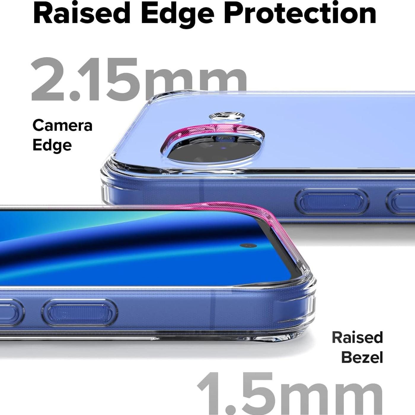 CoolGadget Handyhülle Transparent Ultra Slim Case für Google Pixel 10a 6,3 Zoll, Silikon Hülle Dünne Schutzhülle für Pixel 10a Hülle – Bild 2 von 5
