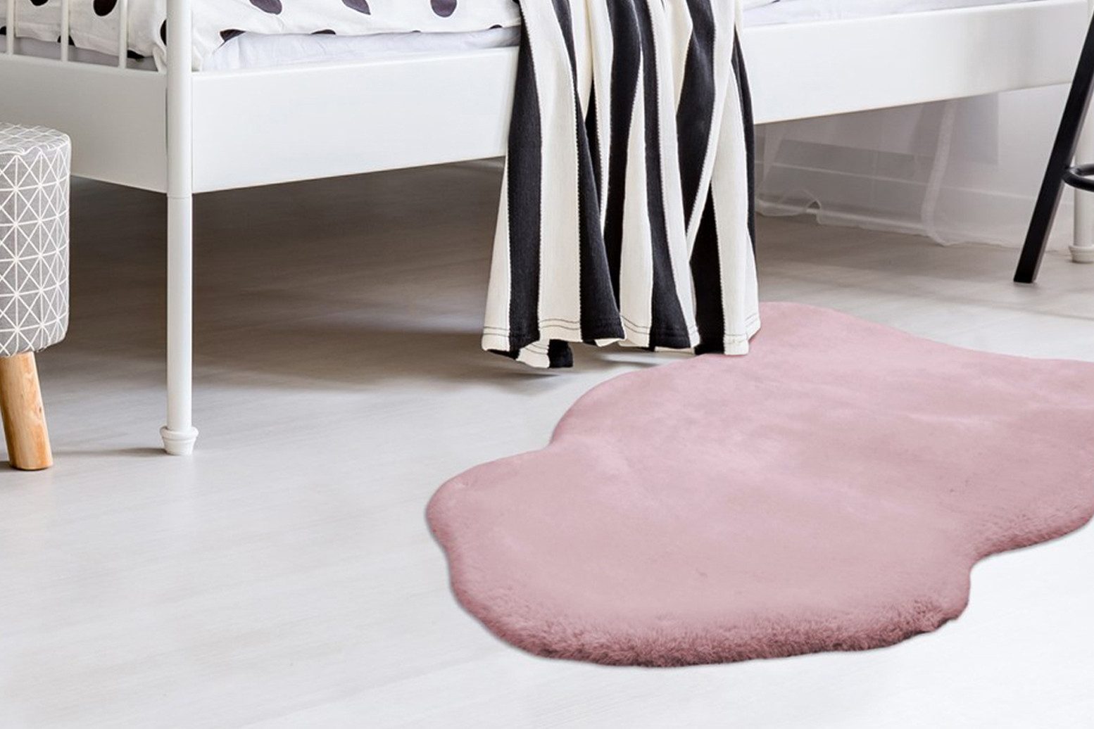 Padiro Fellteppich Rabbit Light Sheepskin 825, günstig online kaufen