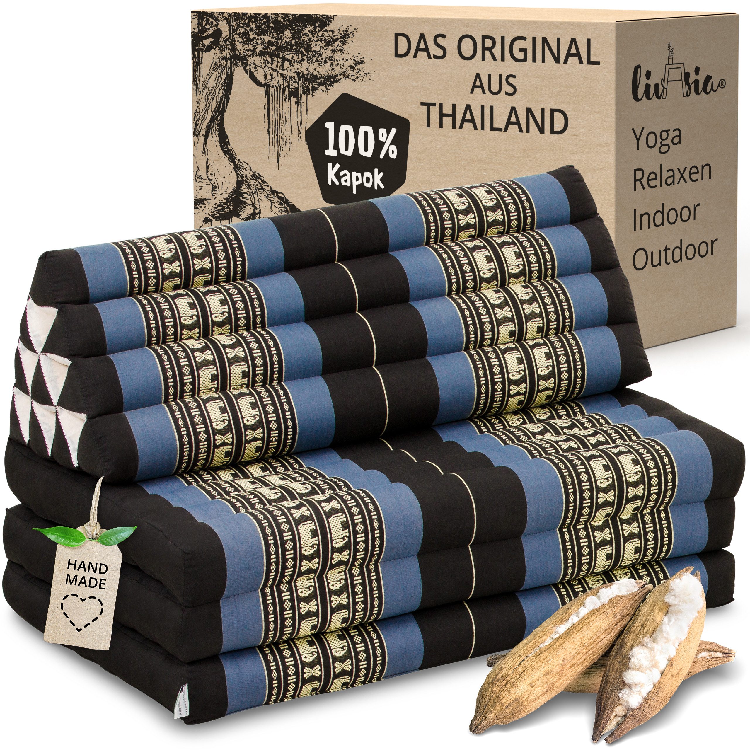 livasia Sitzsack Thaikissen XXL breit, vegan günstig online kaufen