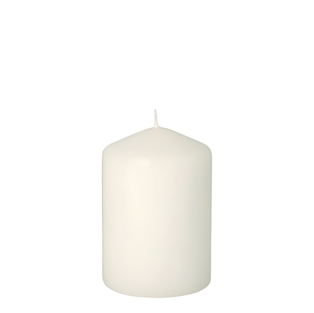 PAPSTAR Stumpenkerze Stumpenkerze Ø 69 mm, 100 mm weiss 8 Stk