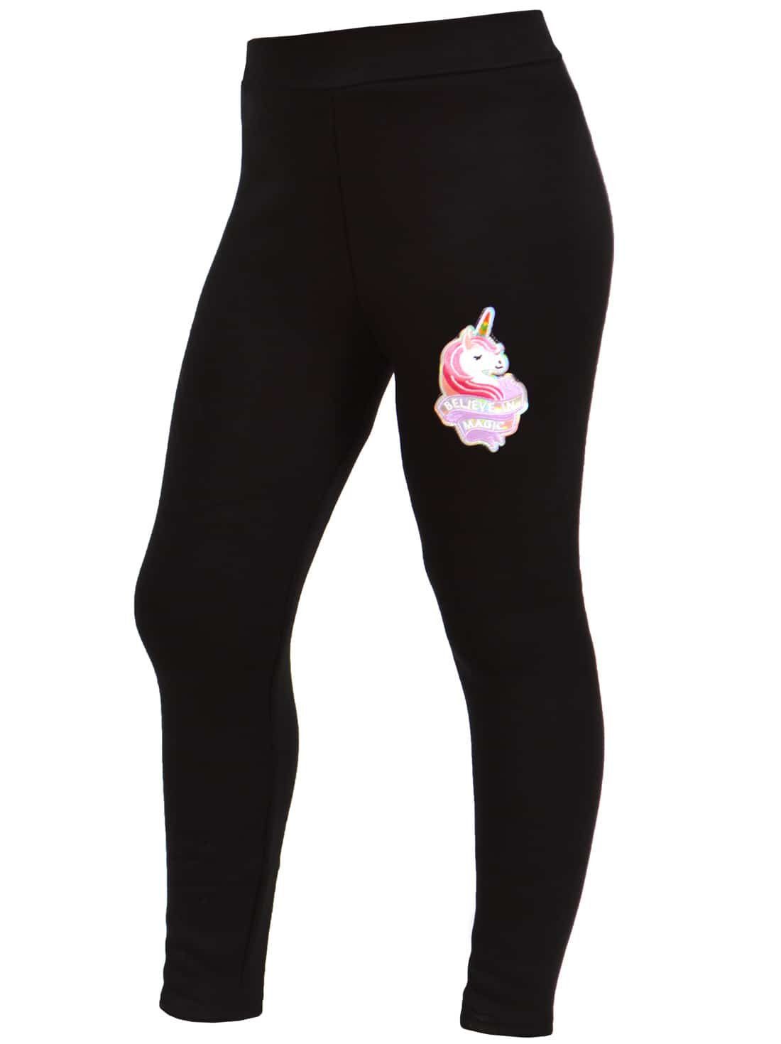 Leggings Mädchen Basic Thermo Hose Leggings 30531