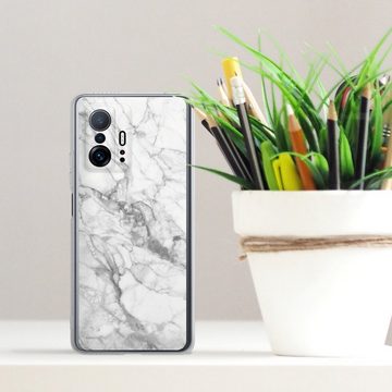 DeinDesign Handyhülle Stein Marmor Muster Marmor, Xiaomi 11T 5G Silikon Hülle Bumper Case Handy Schutzhülle