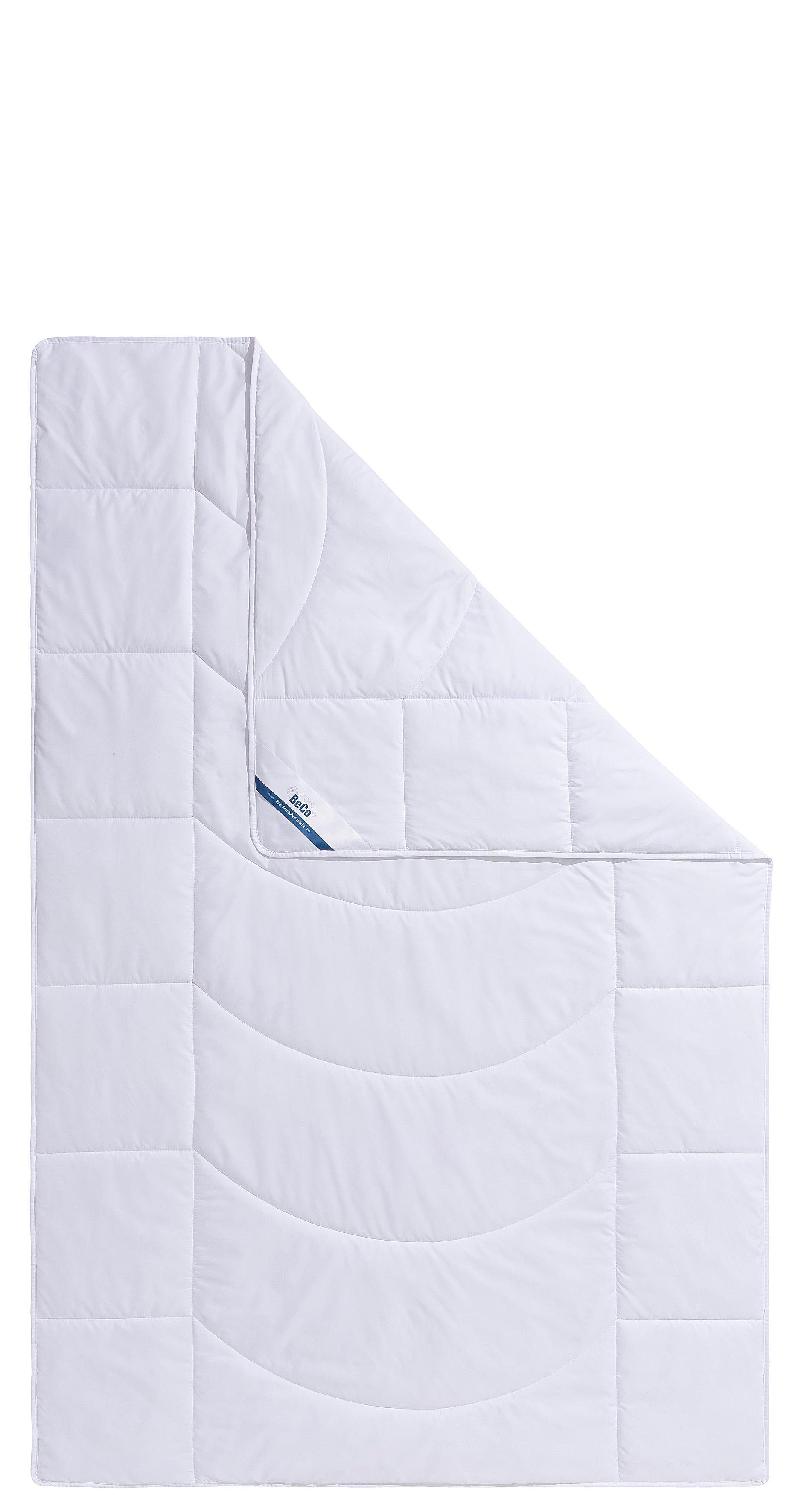 Beco Microfaserbettdecke Medibett, Bettdecken für Sommer und Winter, in zwei Bezugsvarianten, Füllung: Polyester, Bezug: Baumwolle oder Polyester, Bettdecke 135x200 cm, allergiker geeignet (Hausstauballergiker)