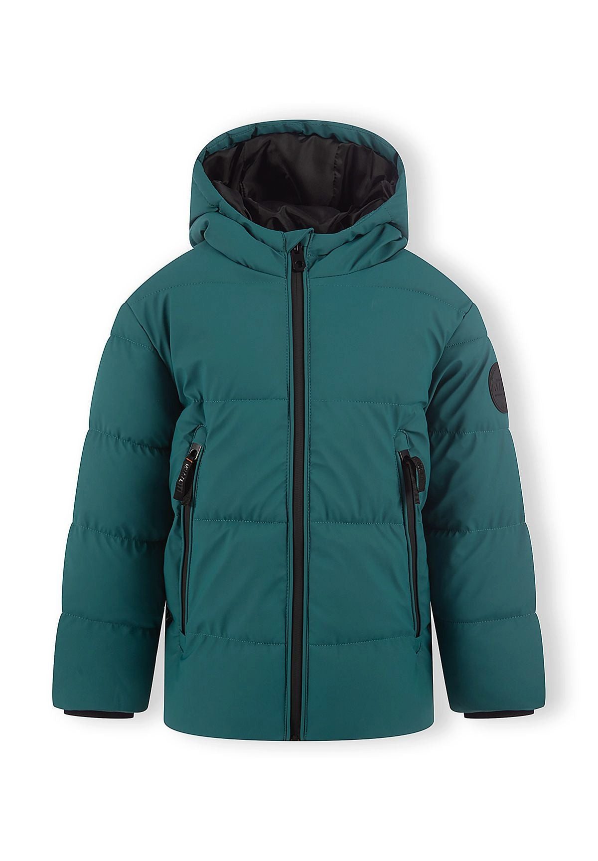 MINOTI Winterjacke für Jungen, Pufferjacke mit Kapuze, wattiert mit breiter Steppung