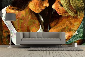 WandbilderXXL Fototapete Love to Love, glatt, Retro, Vliestapete, hochwertiger Digitaldruck, in verschiedenen Größen