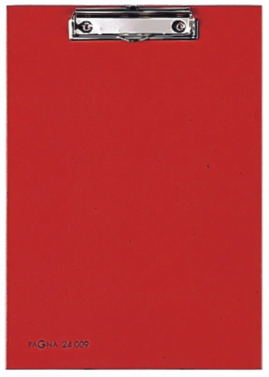 Schreibmappe Klemmbrett A4 Color rot