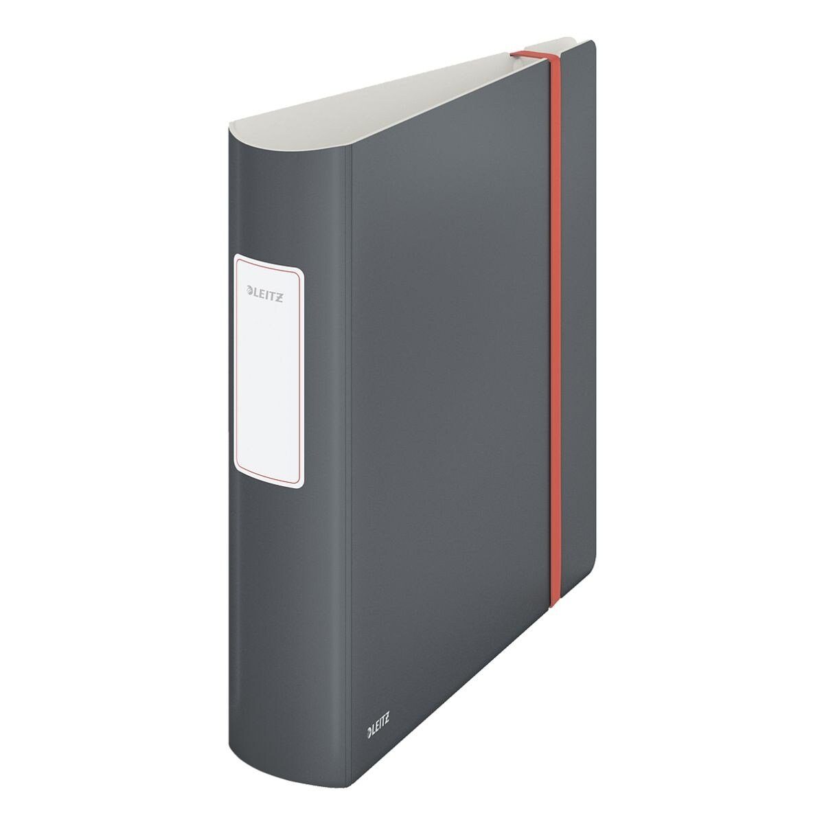 LEITZ Aktenordner 180° Active Cosy, Ordner breit, zweifarbig, aufgeklebtes Rückenschild