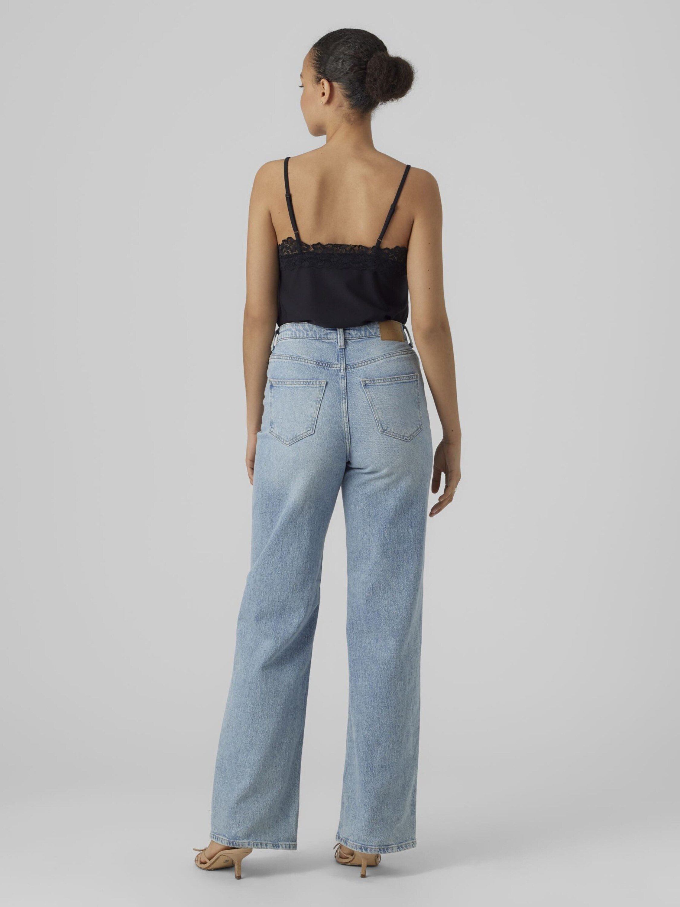 Vero Moda Shirttop MILLA (1-tlg) Spitze – Bild 4 von 5