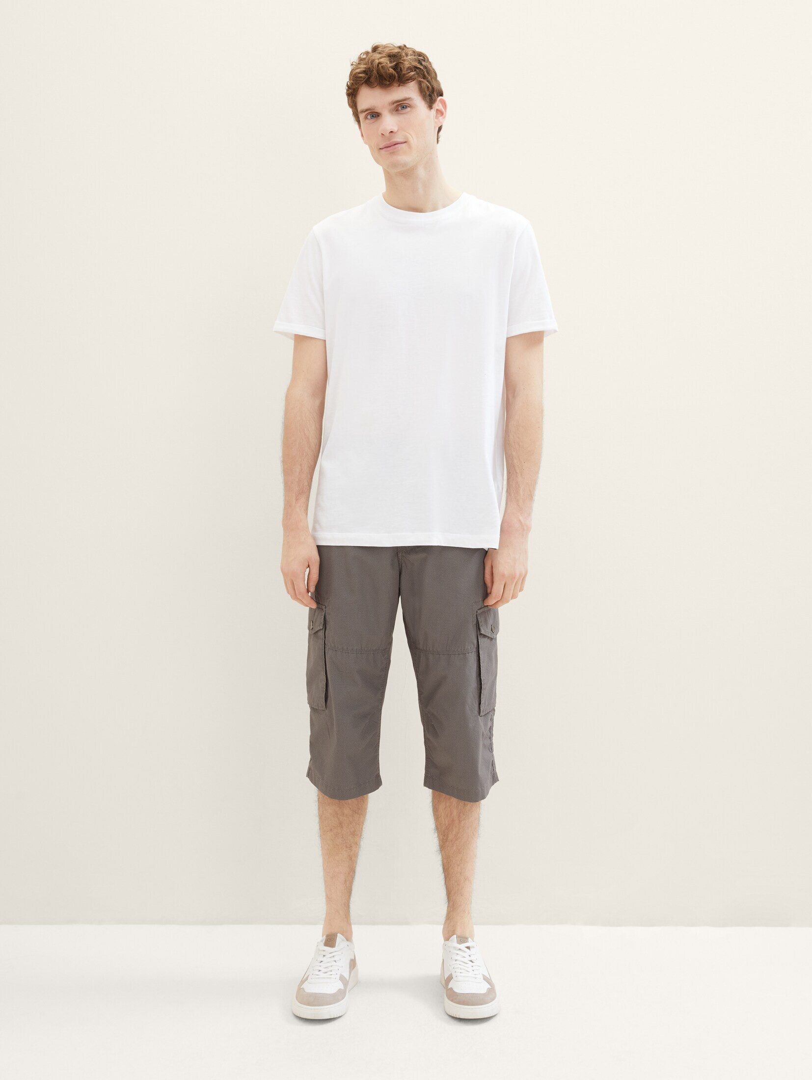 TOM TAILOR Bermudas Bermudashorts mit Print