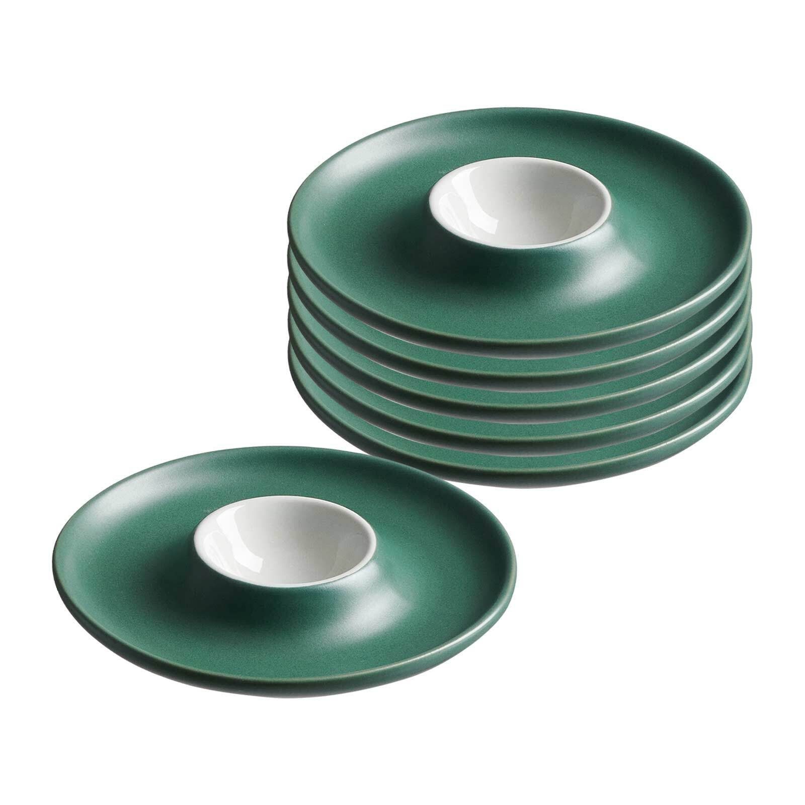 Ritzenhoff & Breker Eierbecher Jasper Eierteller ø 12 cm 6er Set, (6er Set, 6-tlg., 6x Eierbecher)