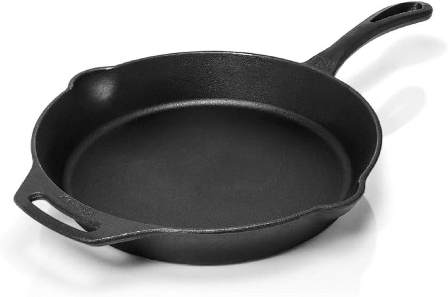 Petromax Grillpfanne Petromax Feuerpfanne mit Stiel Pfanne aus Gusseisen 25 cm