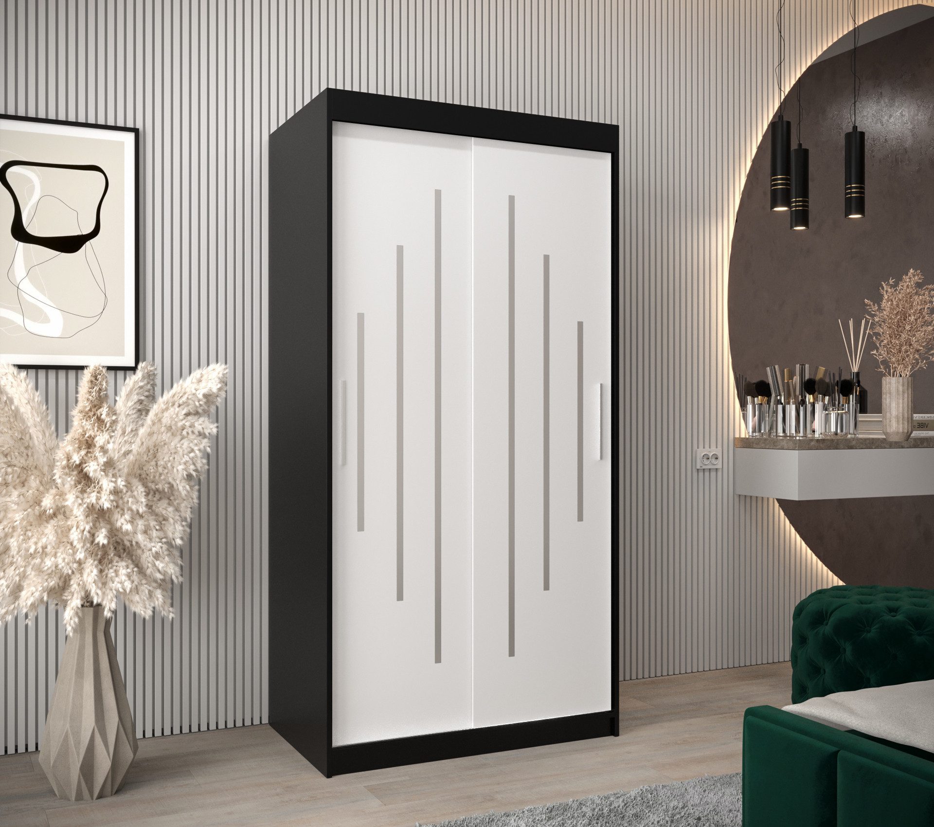 ABIKS MÖBEL Schwebetürenschrank YORK Schlafzimmerschrank - günstig online kaufen