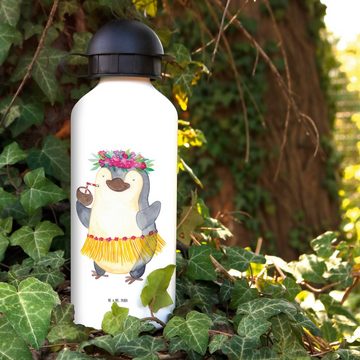 Mr. & Mrs. Panda Trinkflasche Pinguin Kokosnuss - Weiß - Geschenk, Pinguine, Jungs, erholt, Trinkfl, Leicht zu öffnen