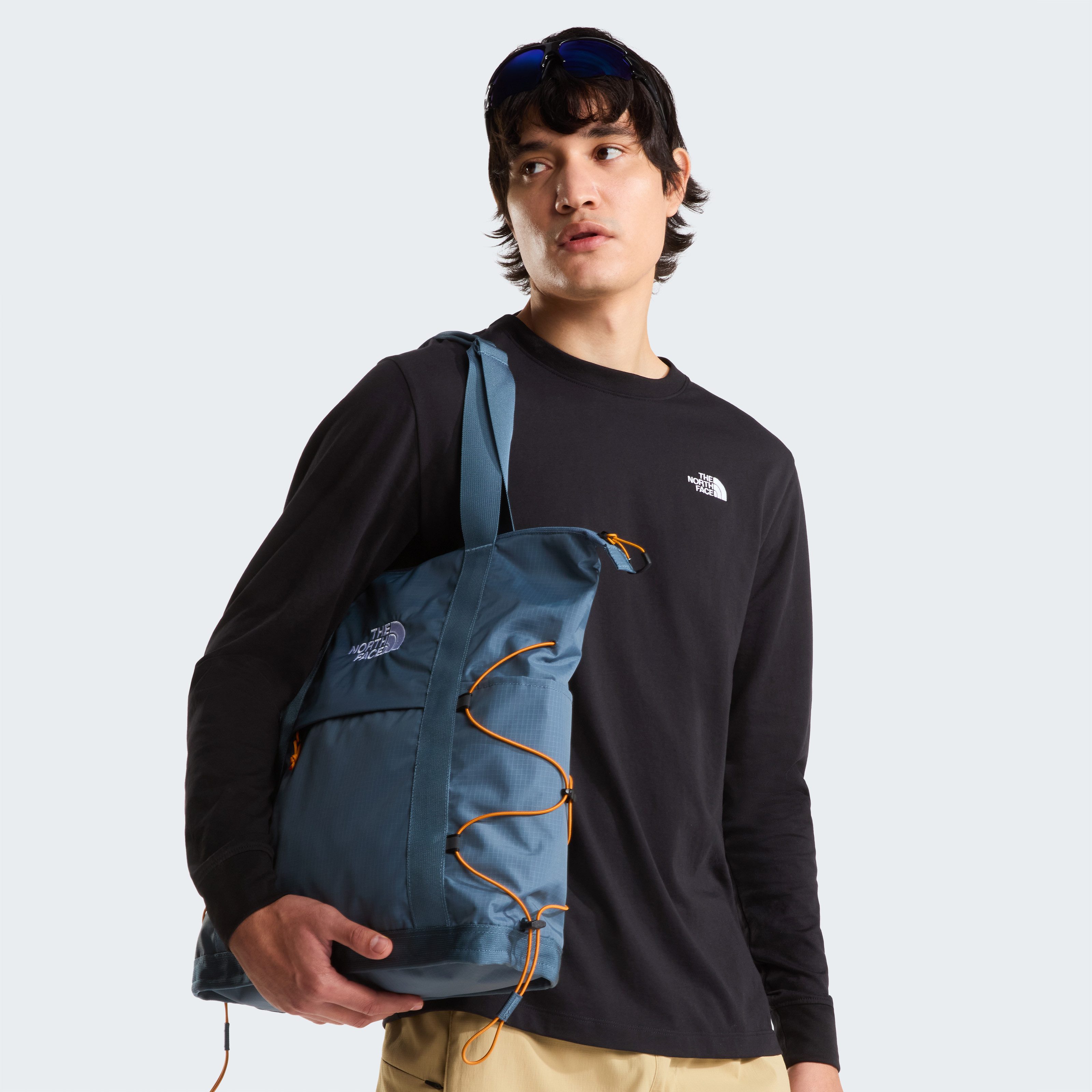 The North Face T-Shirt M EVOLUTION SIMPLE DOME REGULAR LONG SLE reguläre Passform, Kurzarm, für Fitness und aktive Freizeit