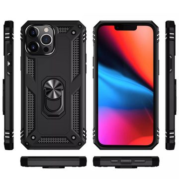 Numerva Handyhülle Schutz Hülle Outdoor Case für Apple iPhone 11, Panzer Hülle Bumper Case Cover