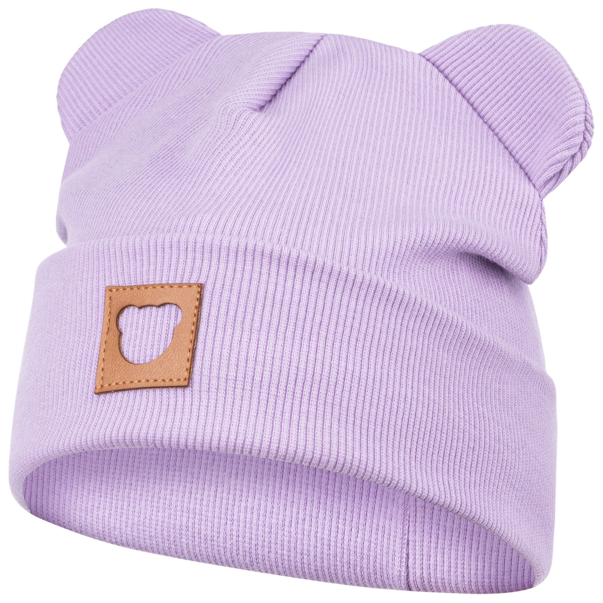 Smarilla Jerseymütze Übergangsmütze Baumwollmütze Beanie Bärenohren