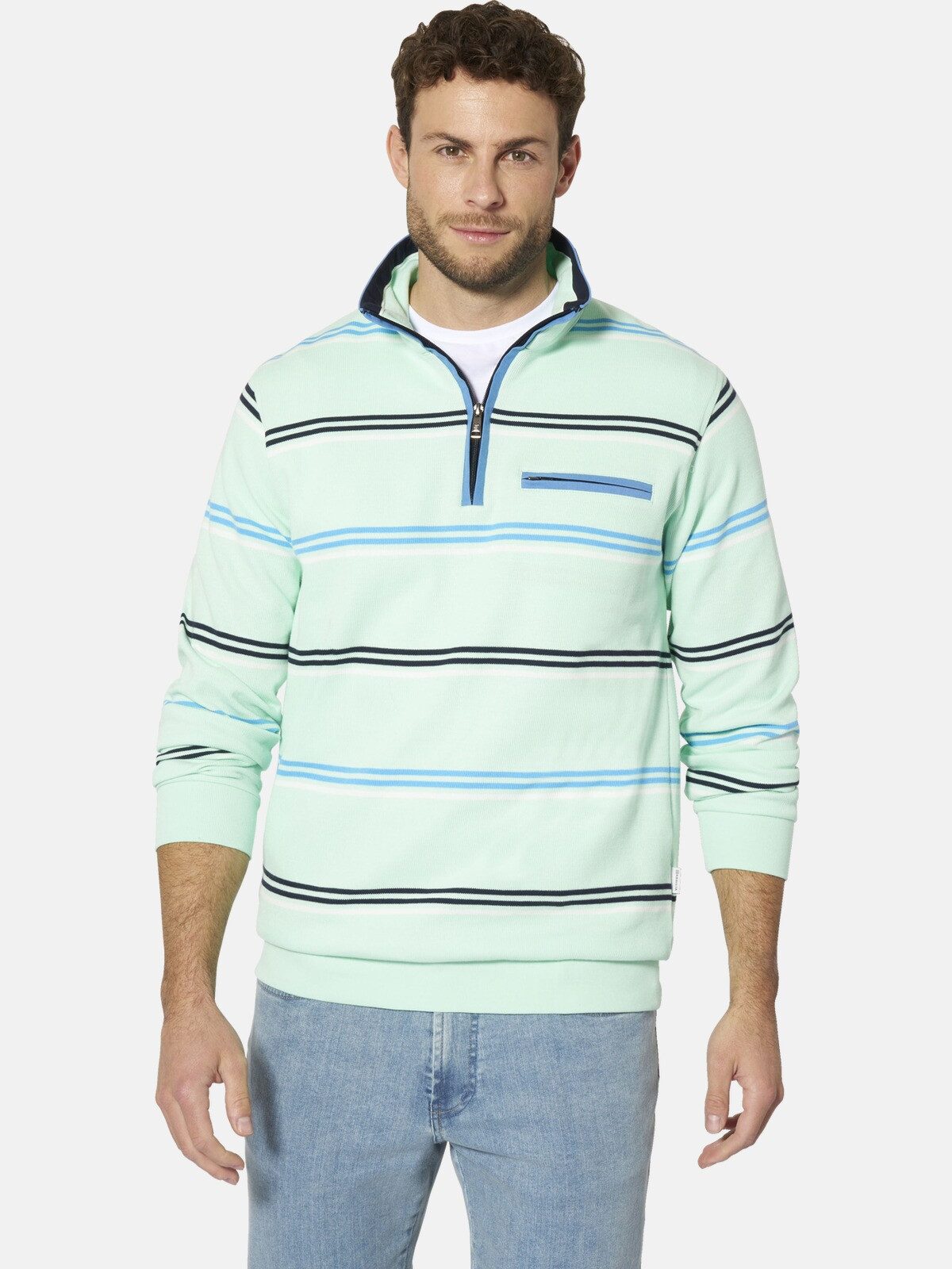 Babista Sweatshirt ULRAN mit Zipper an der Brusttasche günstig online kaufen