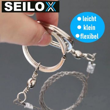 MAVURA Handsäge SEILOX Drahtsäge Handsäge Handkettensäge Seilsäge, Schneidedraht Holz Stahl Metall Mini Säge