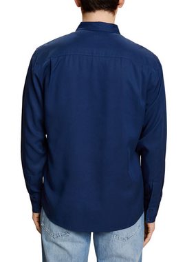 Esprit Collection Businesshemd Fließendes Lyocell-T-Shirt