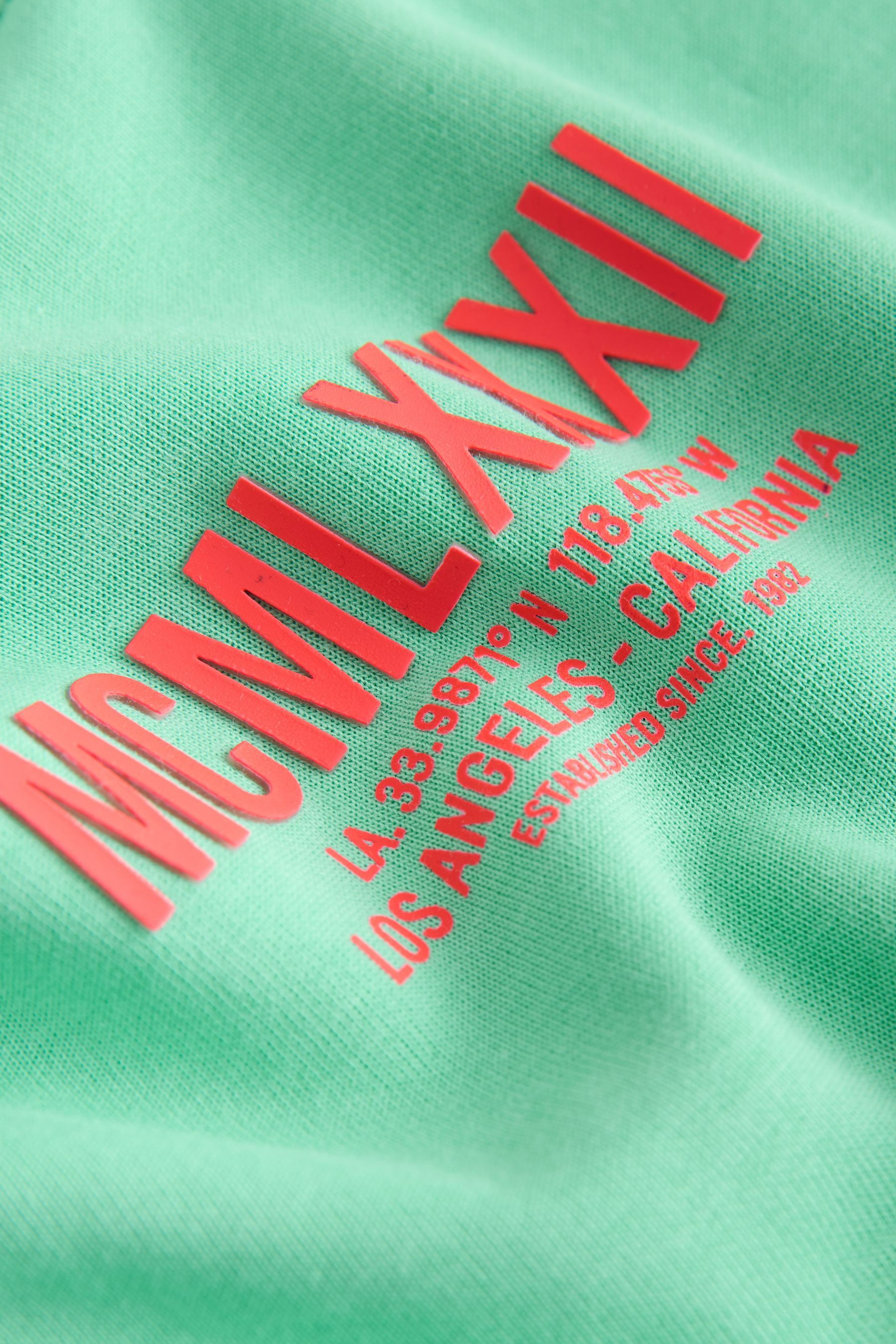 Next Print-Shirt Kurzarm-T-Shirt aus schwerem Material mit Grafik (1-tlg)