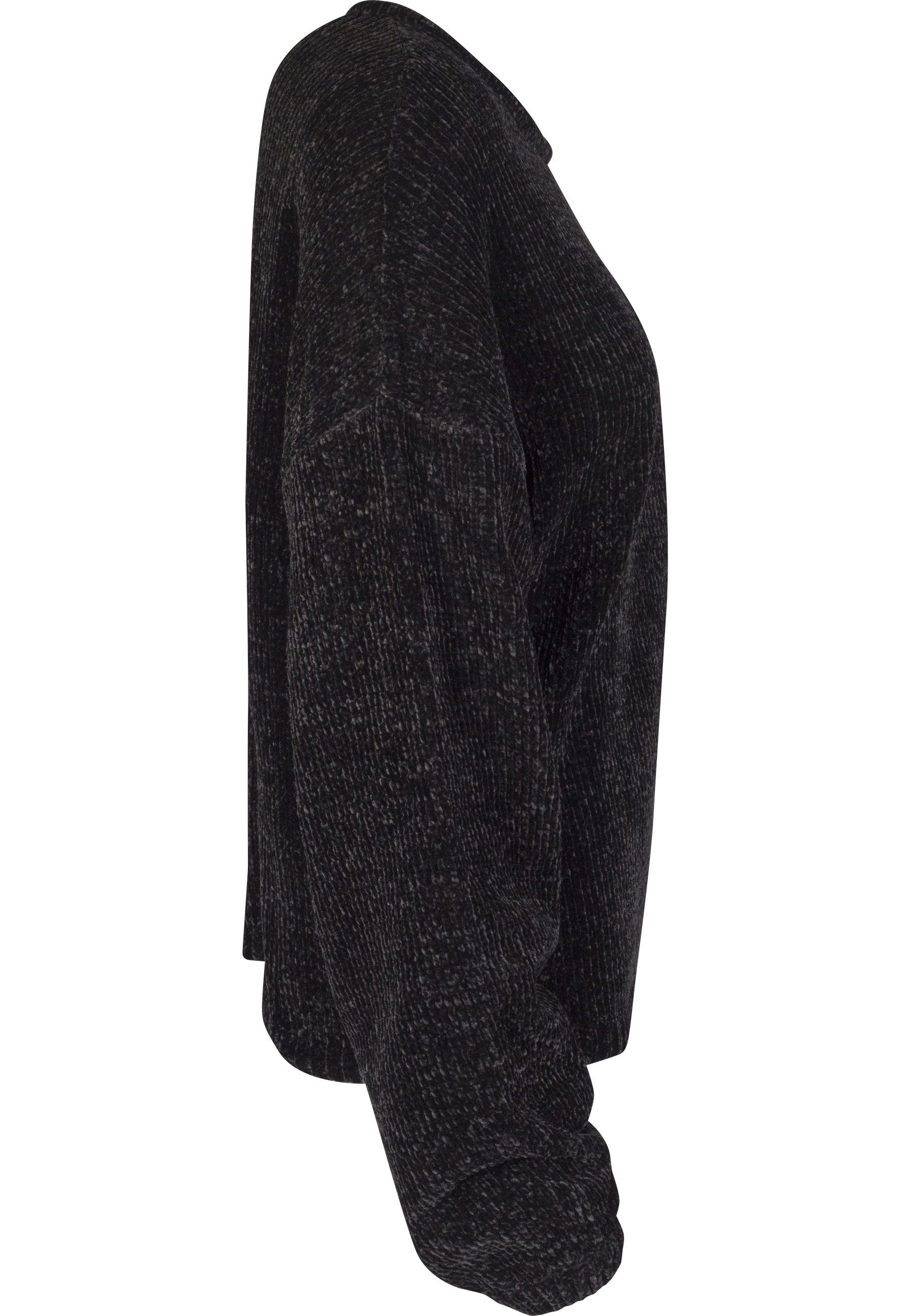 URBAN CLASSICS Sweatshirt Urban Classics Damen Ladies Oversize Chenille Sweater (1-tlg) – Bild 5 von 5