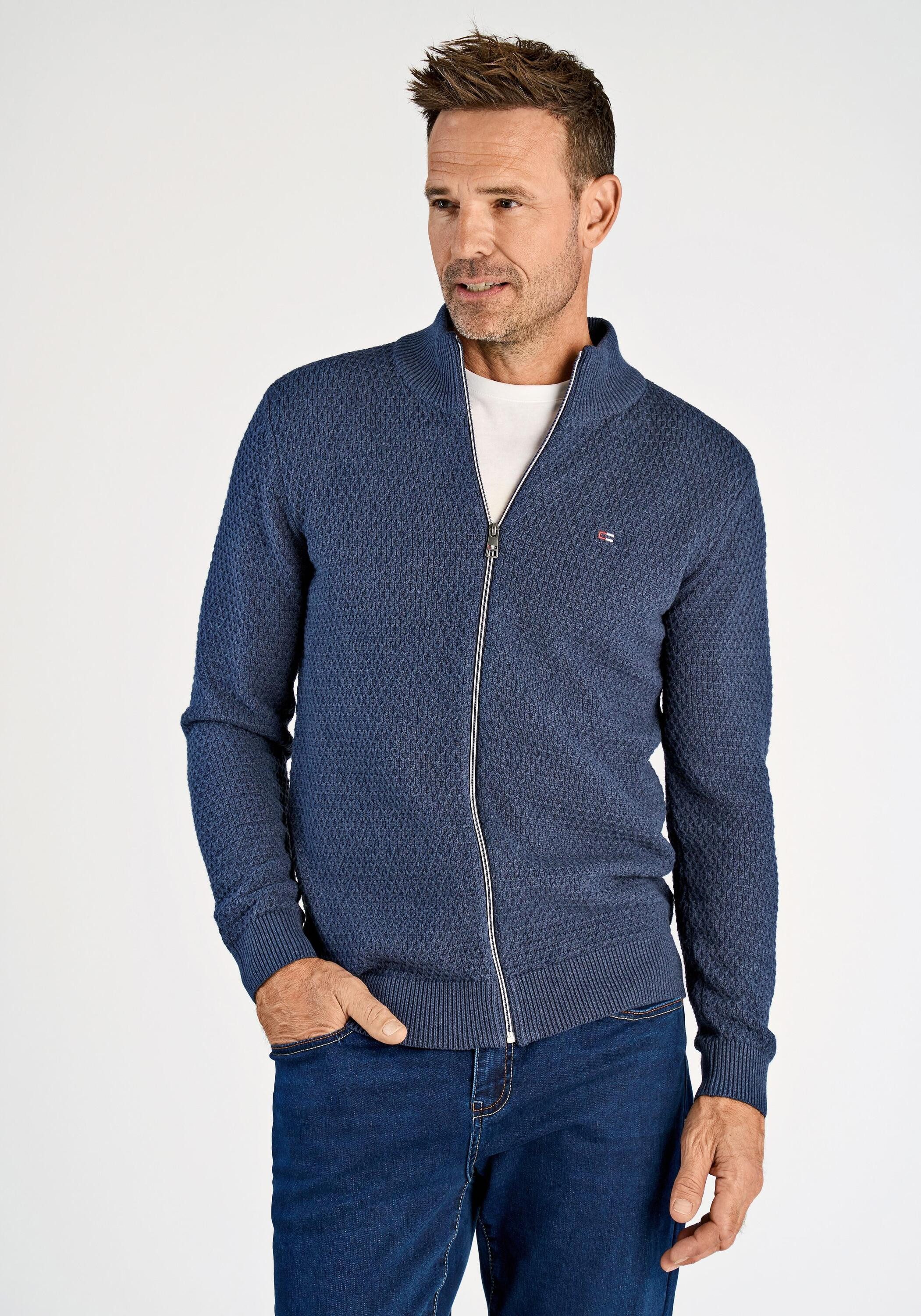 BISON Cardigan Cardigan Comfort Fit