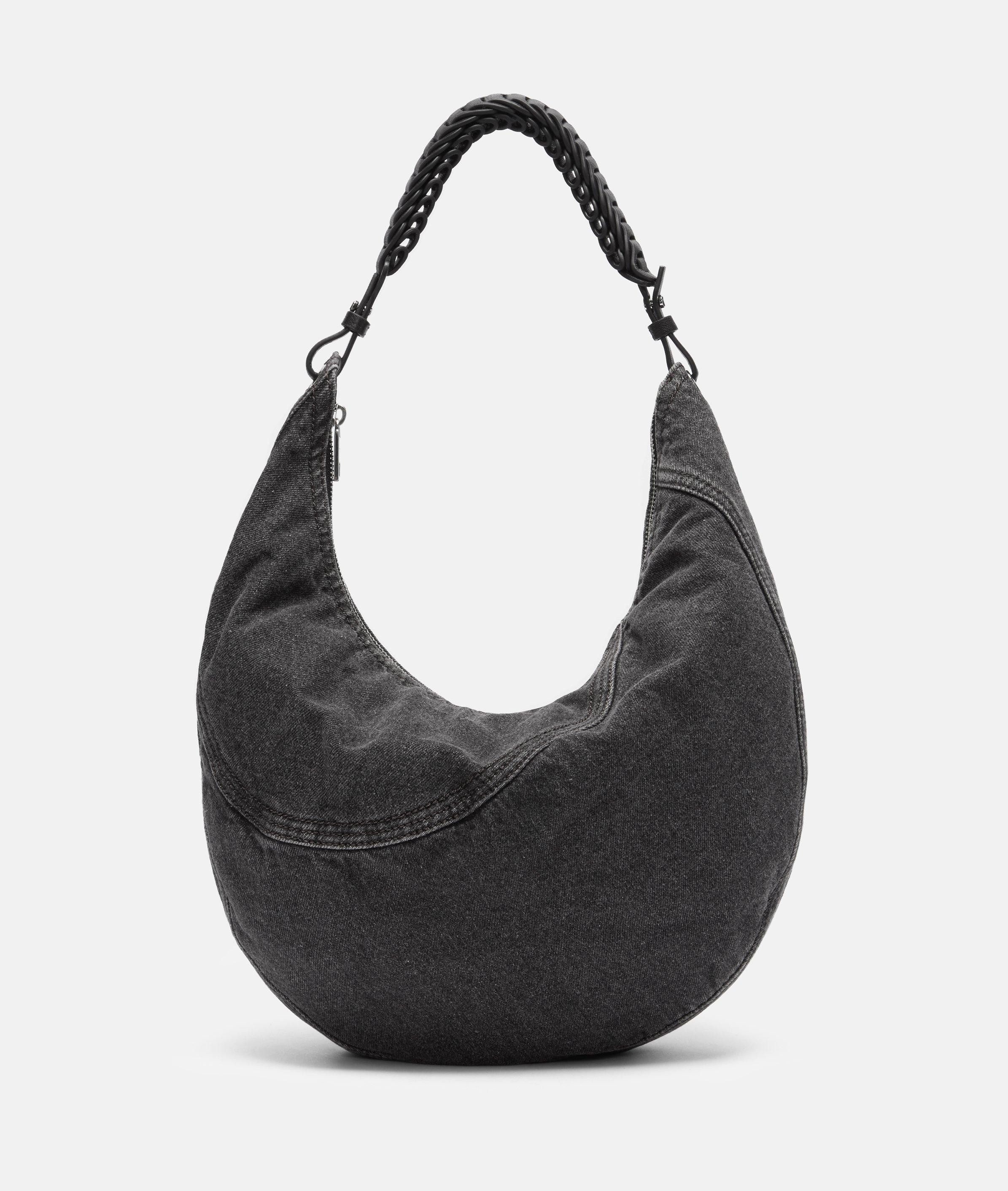 Schultertasche Denim Luna Hobo M