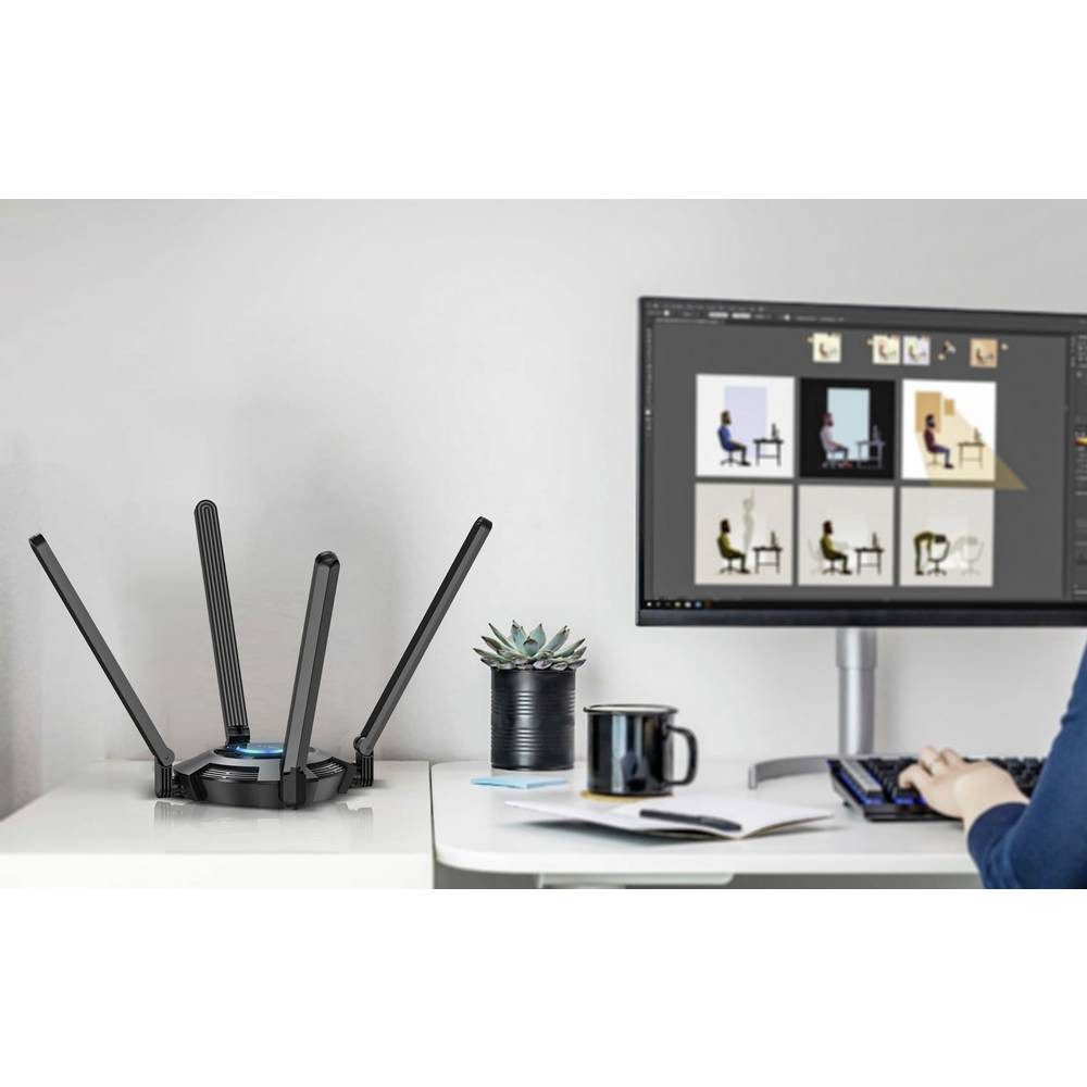 Wavlink WLAN Adapter WS-WN695X2 Netzwerk-Adapter